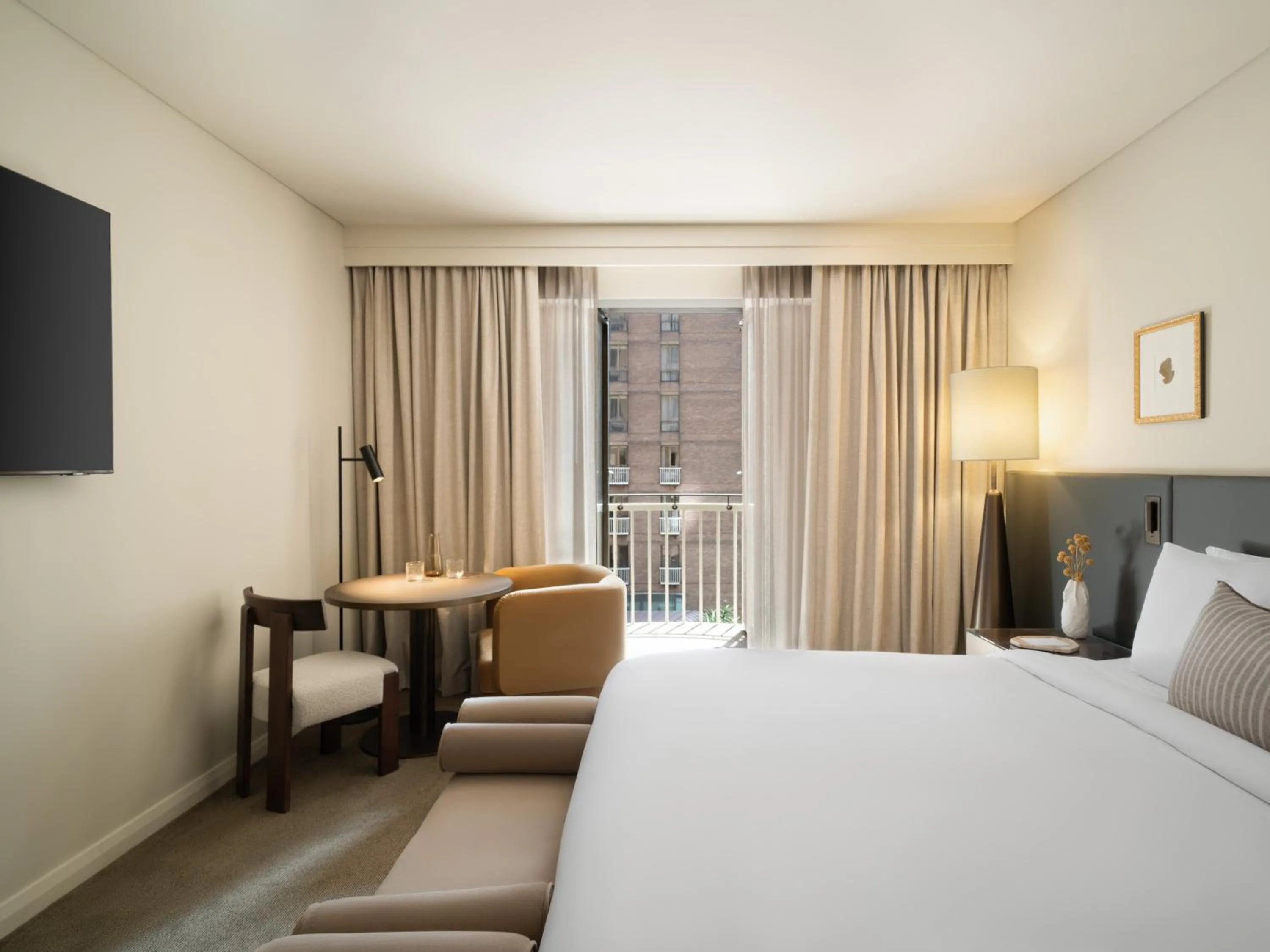 Bedroom, Bed in Sofitel Sydney Wentworth