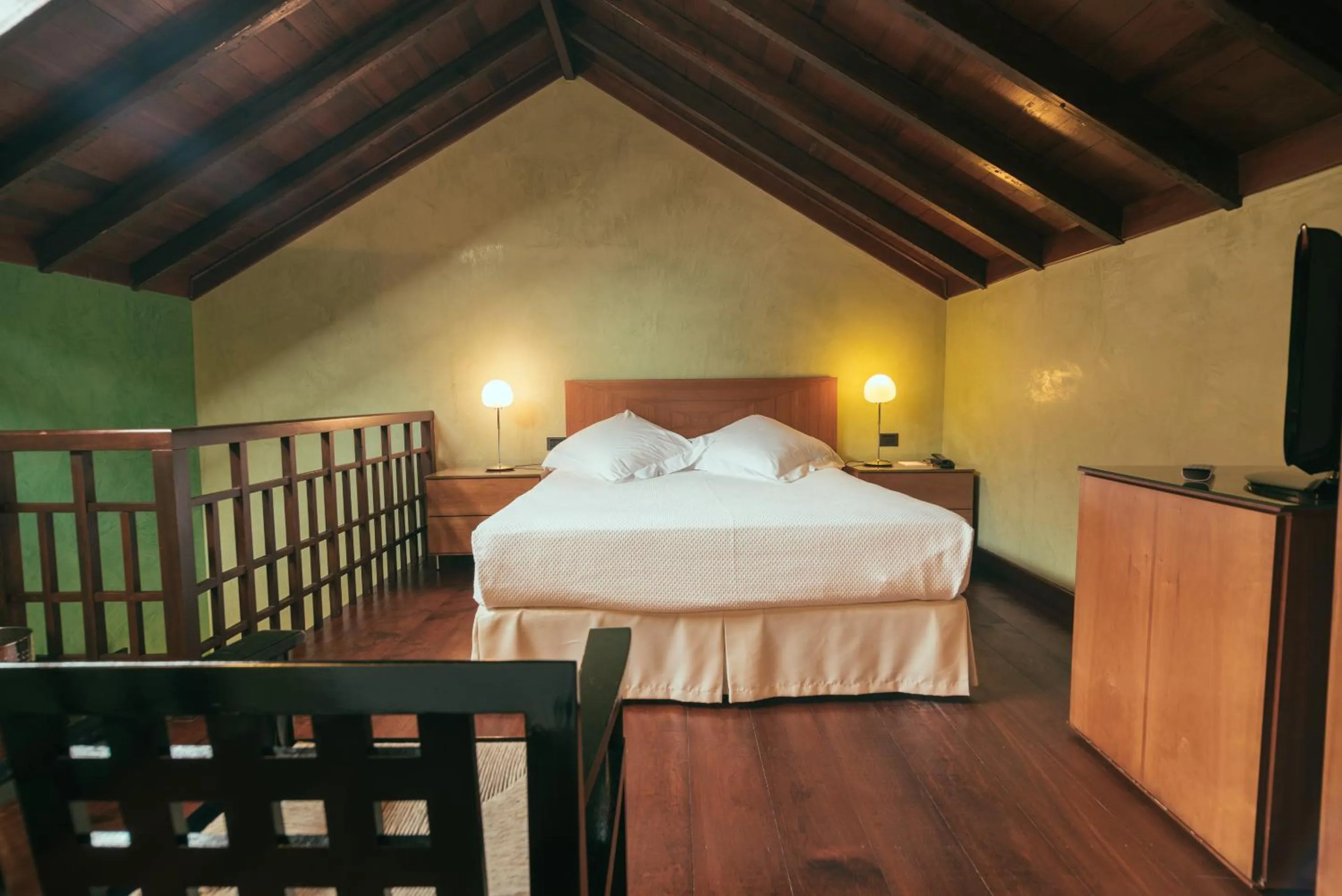 Bed in Hotel San Roque