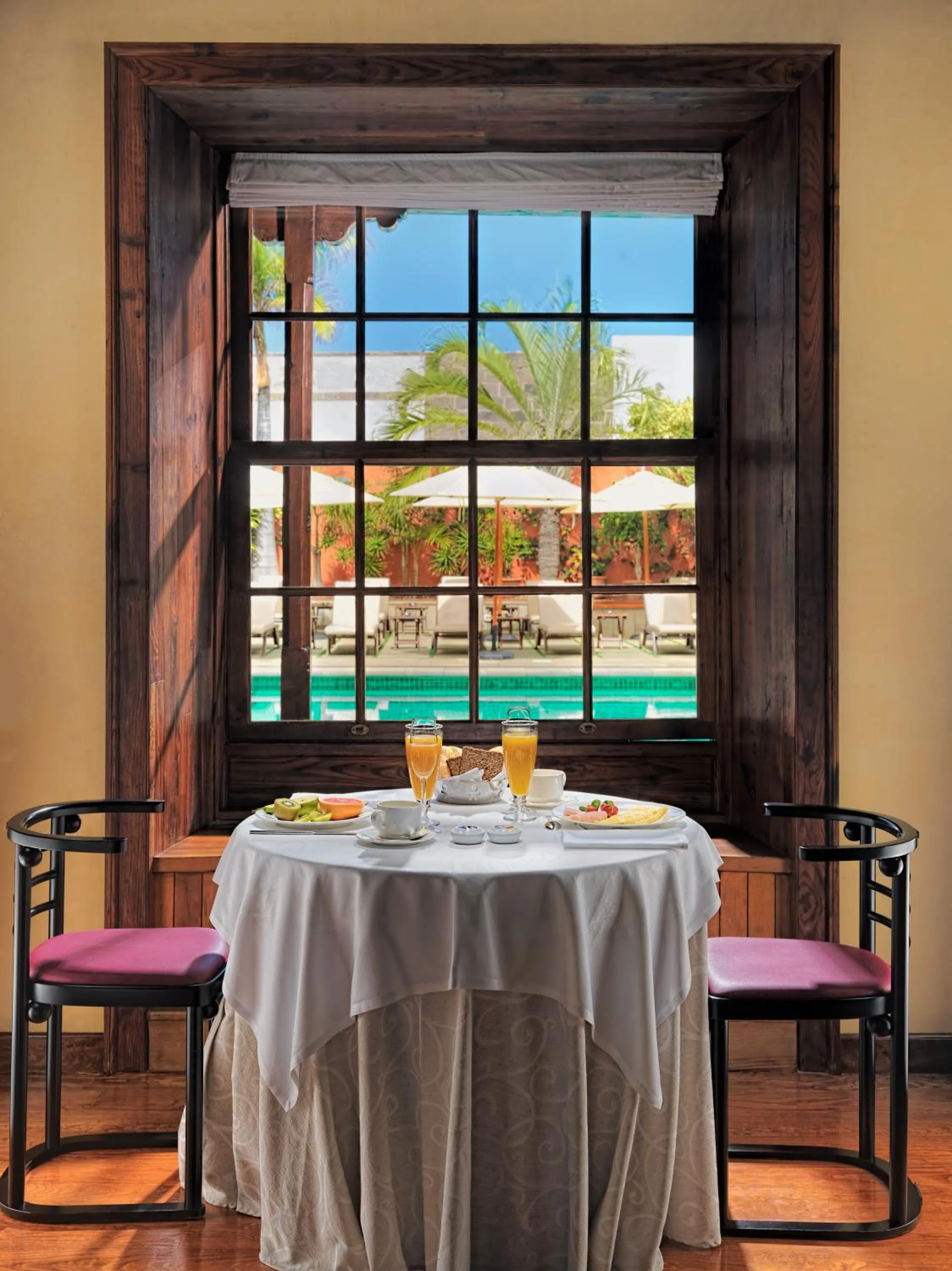 Buffet breakfast in Hotel San Roque