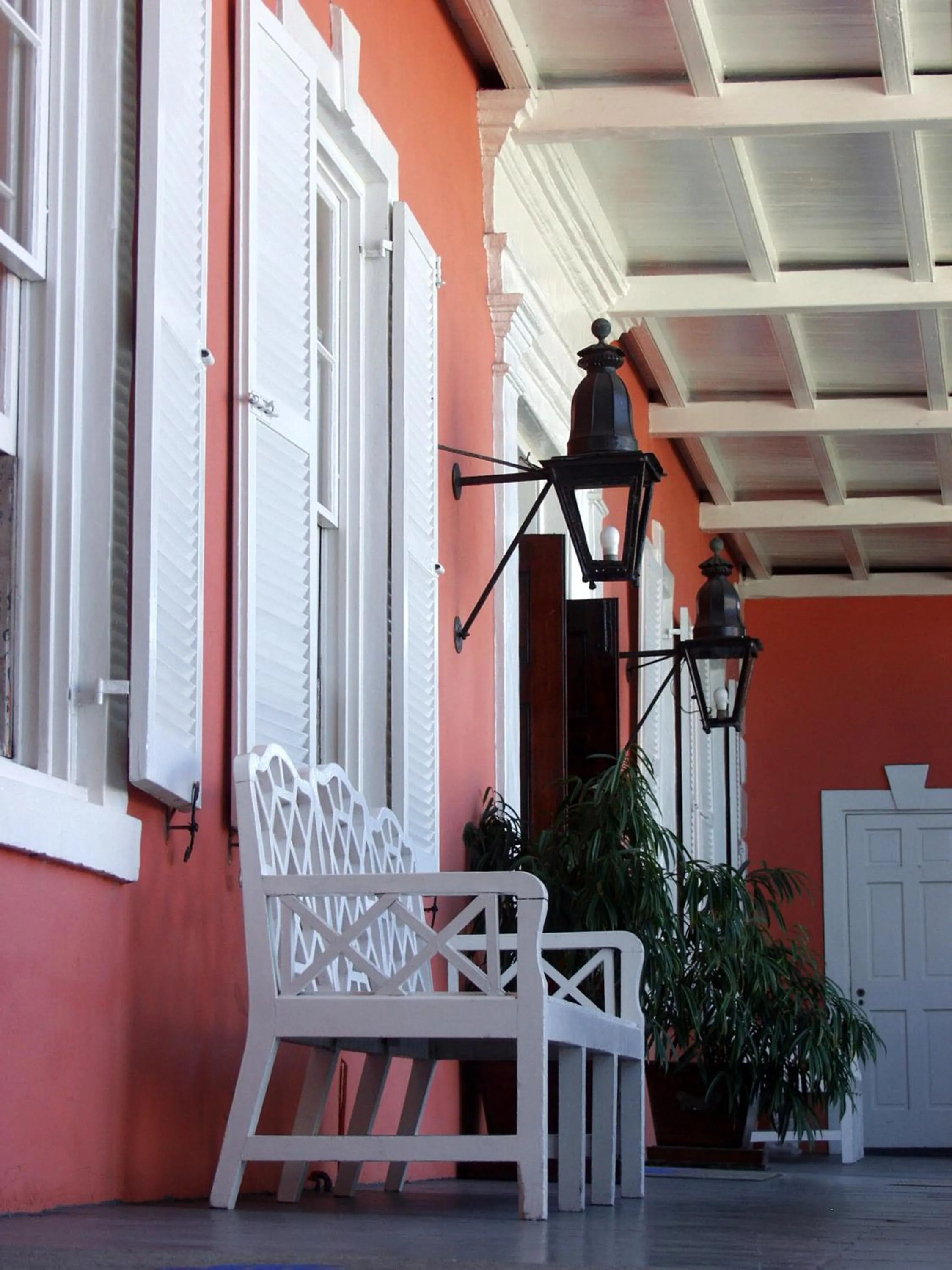 Property building in Graycliff Hotel