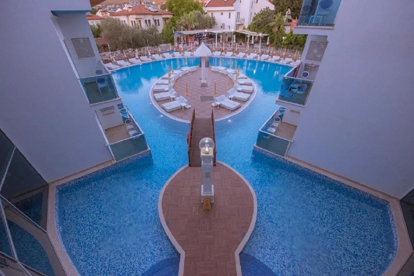 Swimming pool in Ocean Blue High Class Hotel & SPA