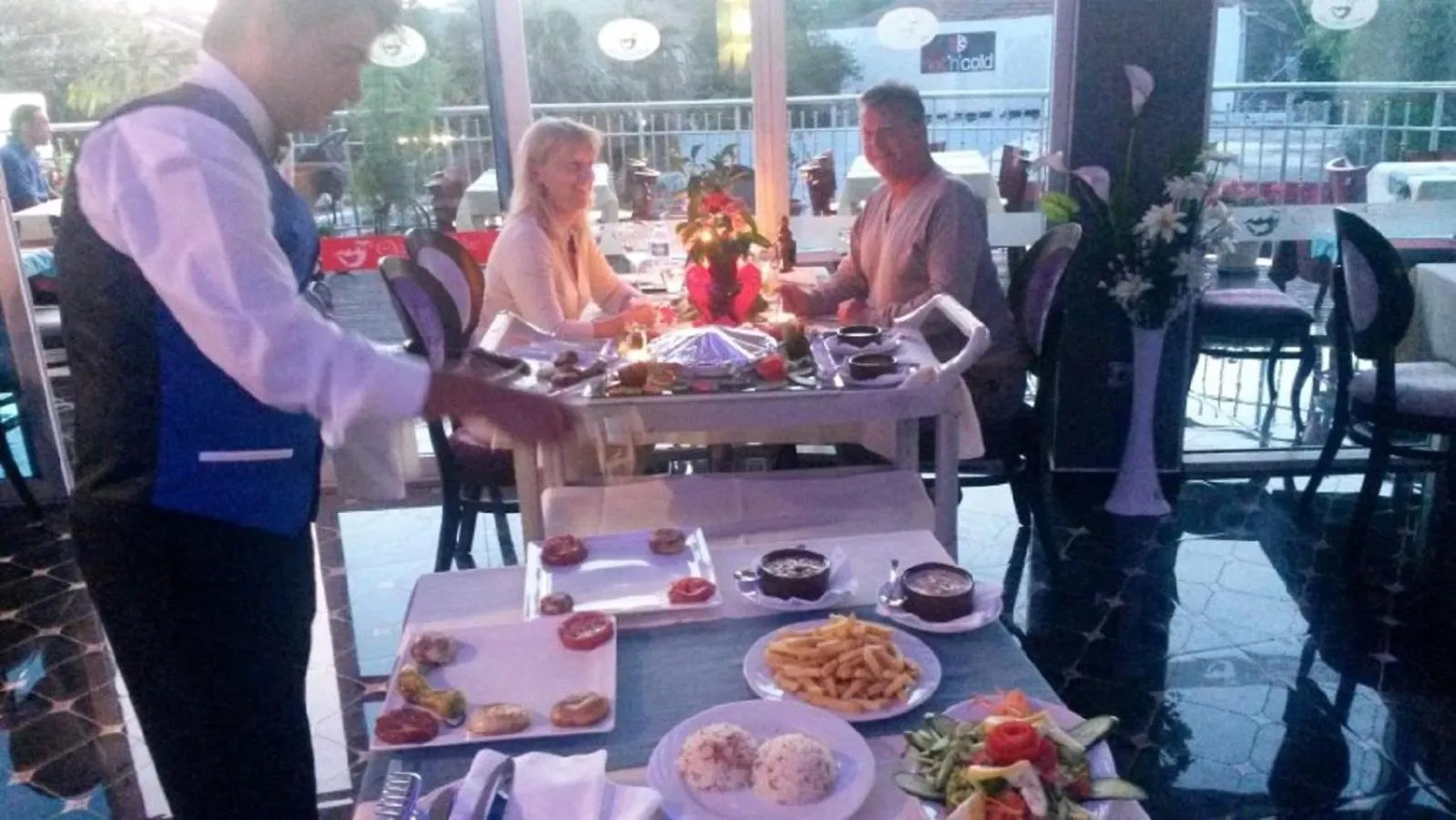 Dinner in Ocean Blue High Class Hotel & SPA