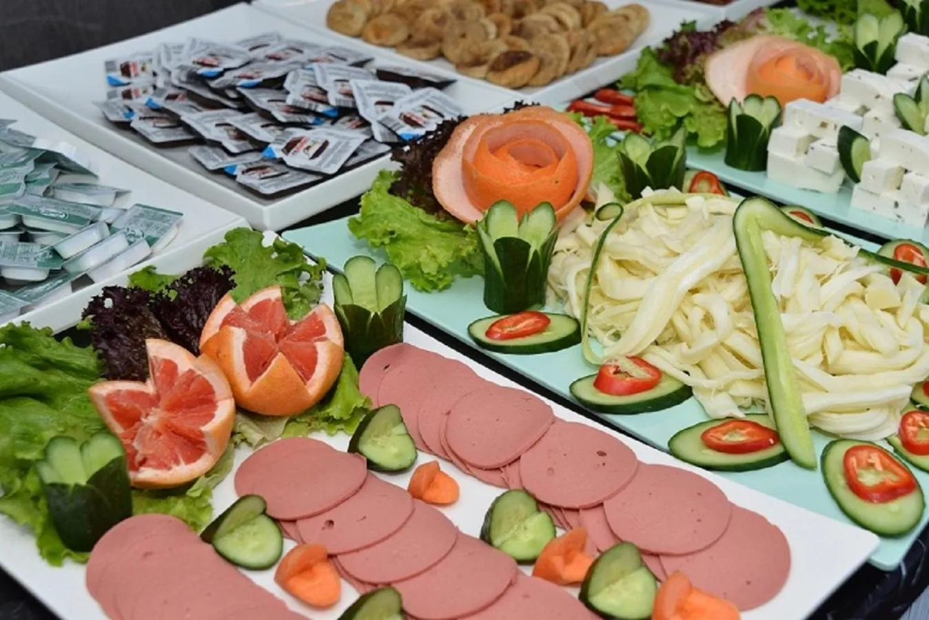 Restaurant/places to eat in Ocean Blue High Class Hotel & SPA