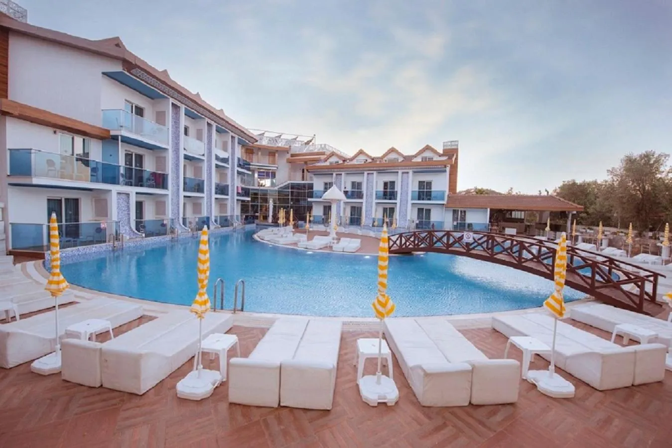 Swimming pool in Ocean Blue High Class Hotel & SPA