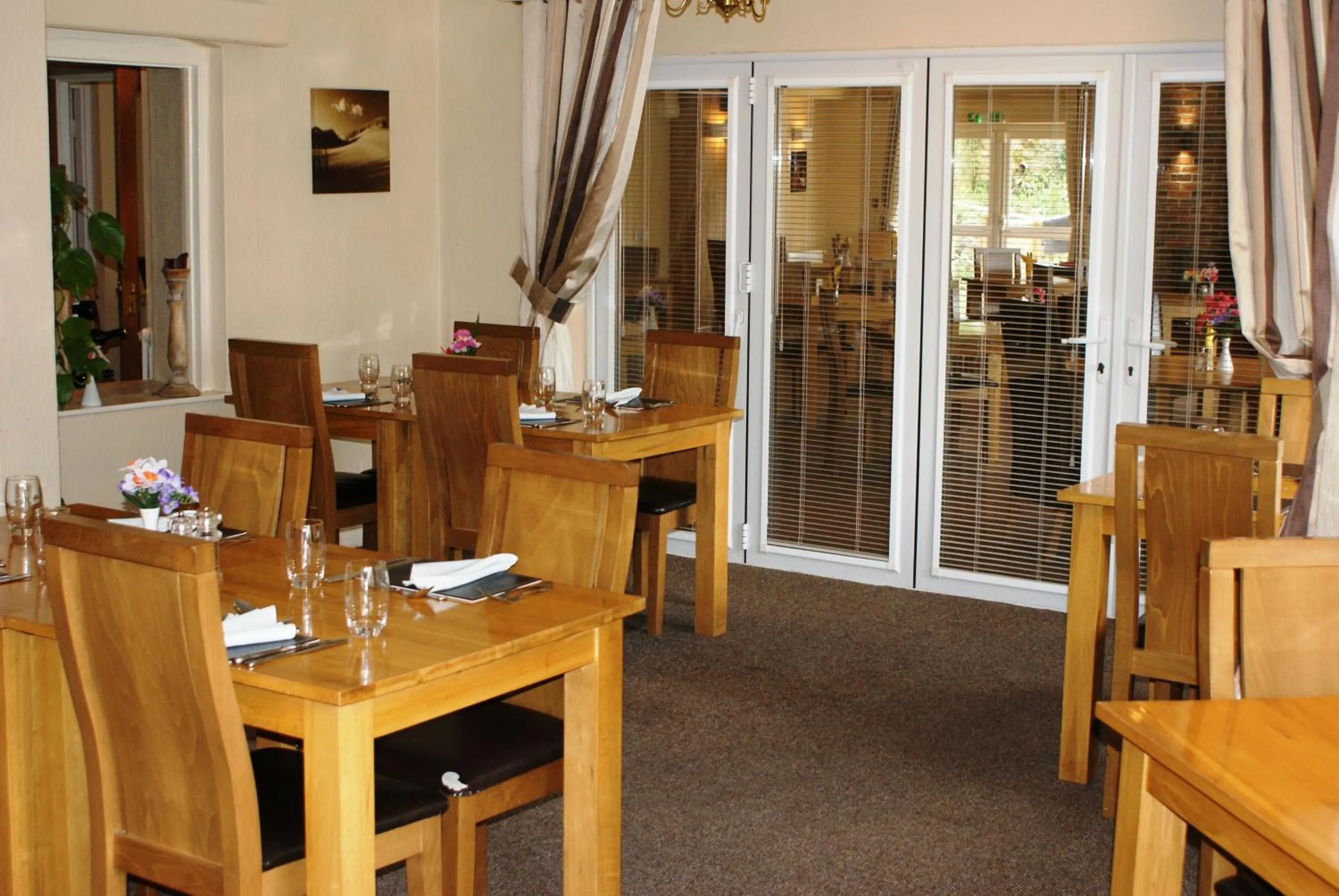 Seating area in Royal Lodge