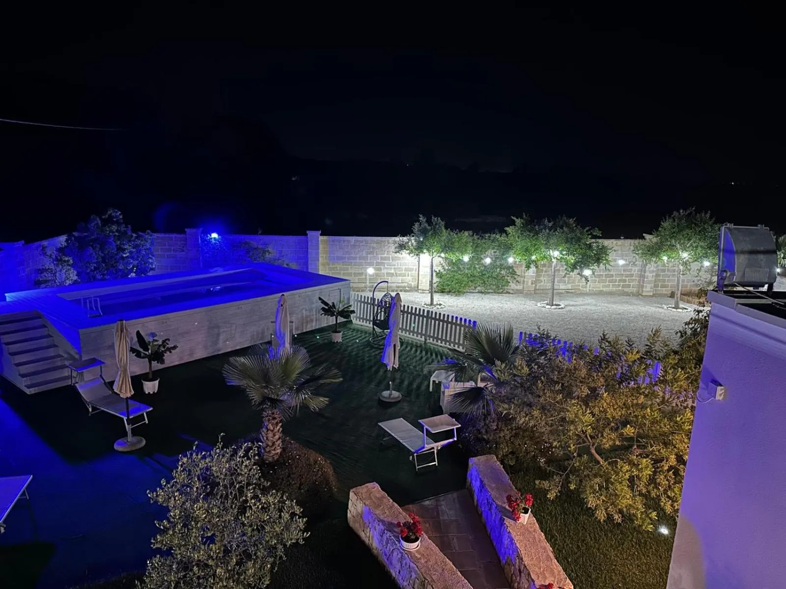 Garden in B&B Stella Salento Karin