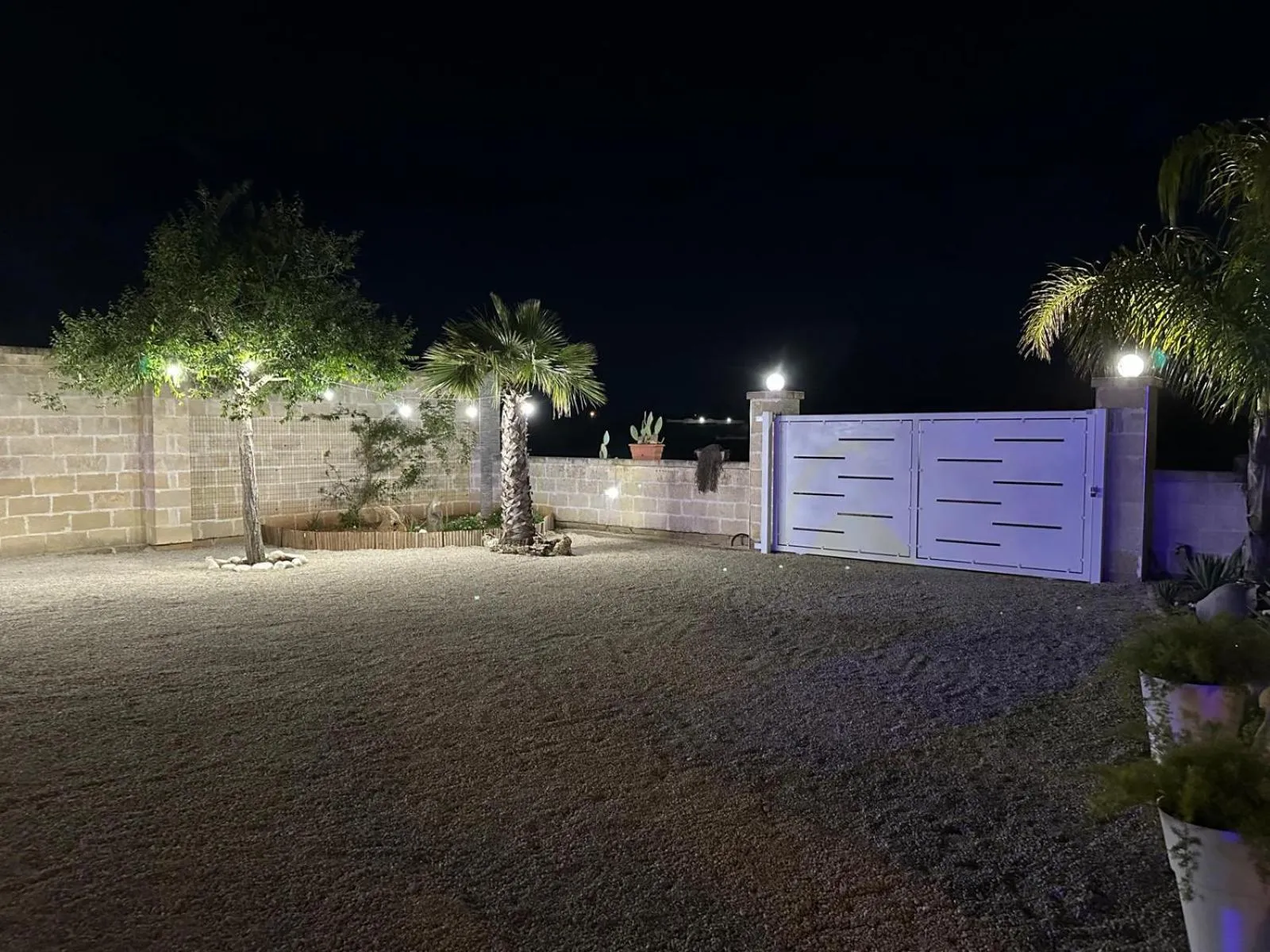 Garden in B&B Stella Salento Karin