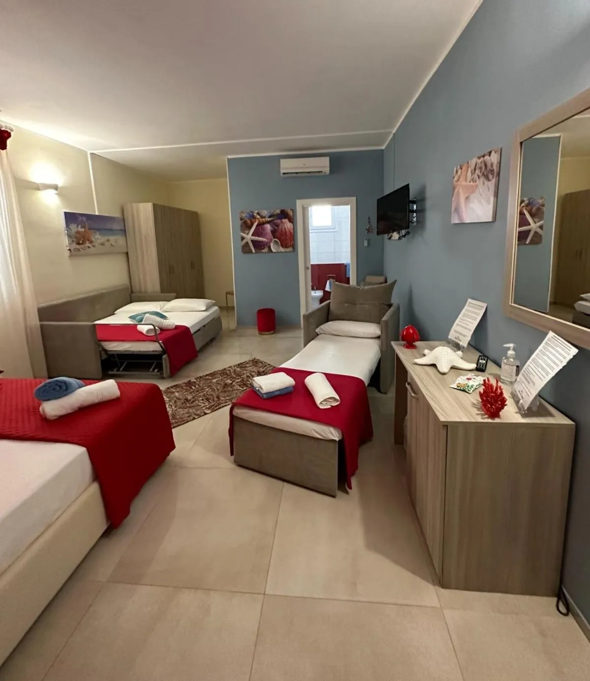 Photo of the whole room, Bed in B&B Stella Salento Karin