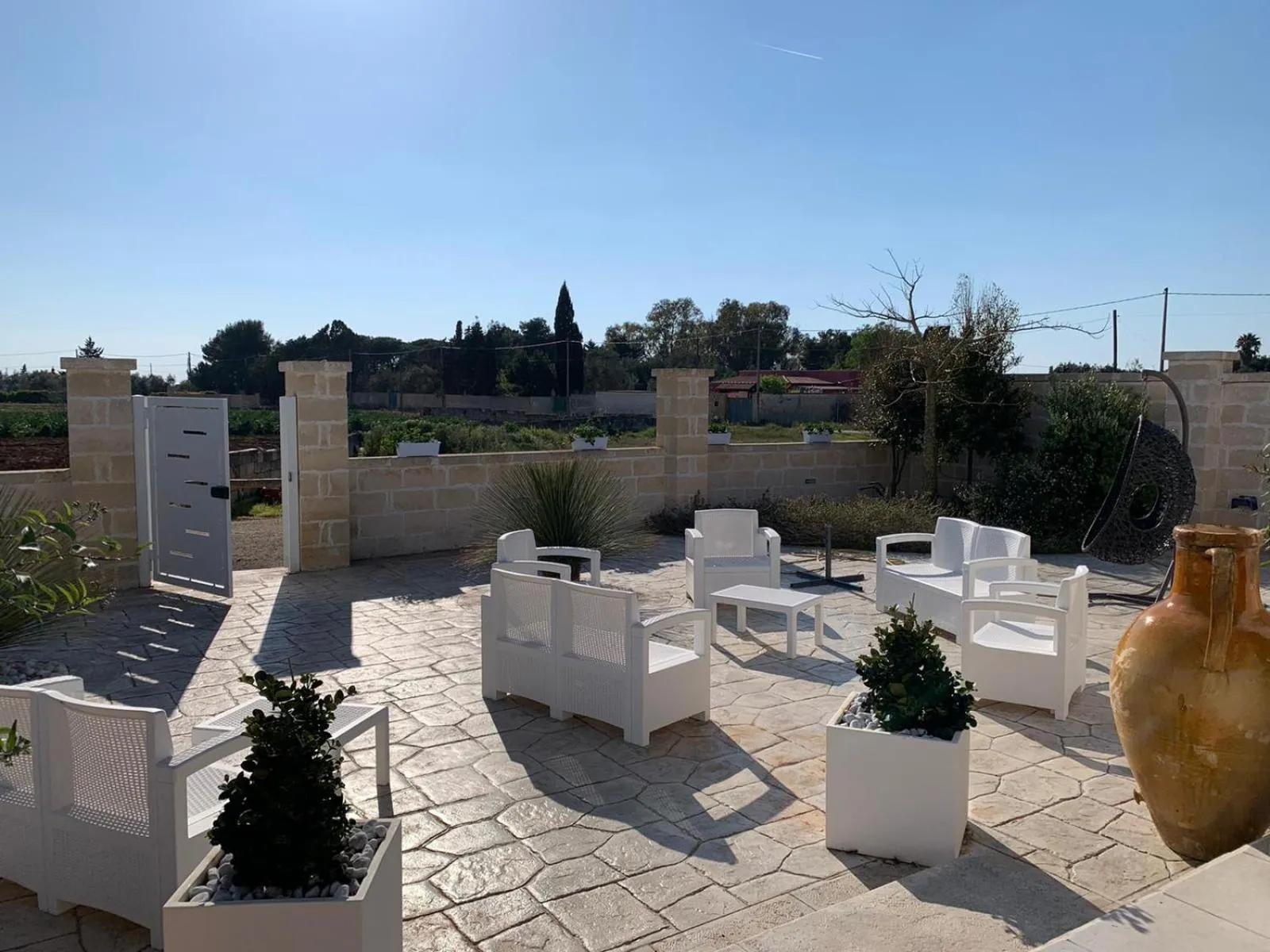 Garden in B&B Stella Salento Karin