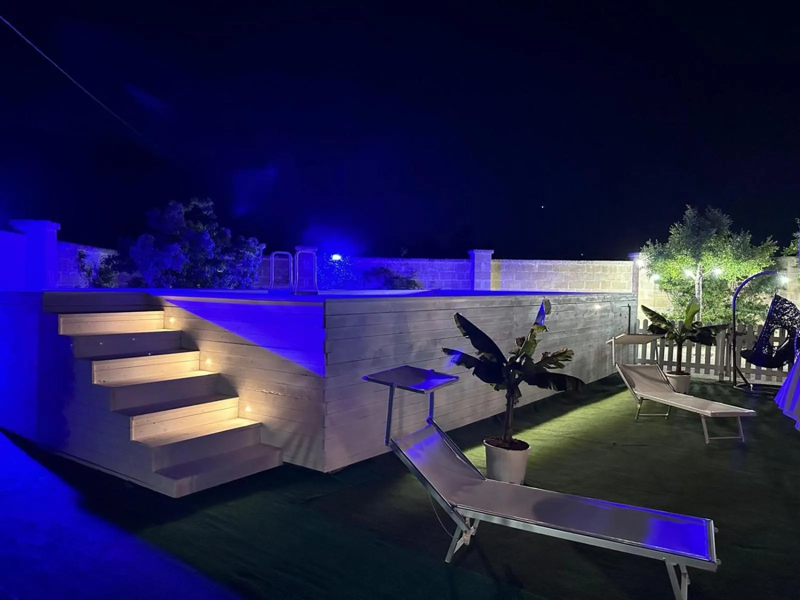 Swimming pool in B&B Stella Salento Karin