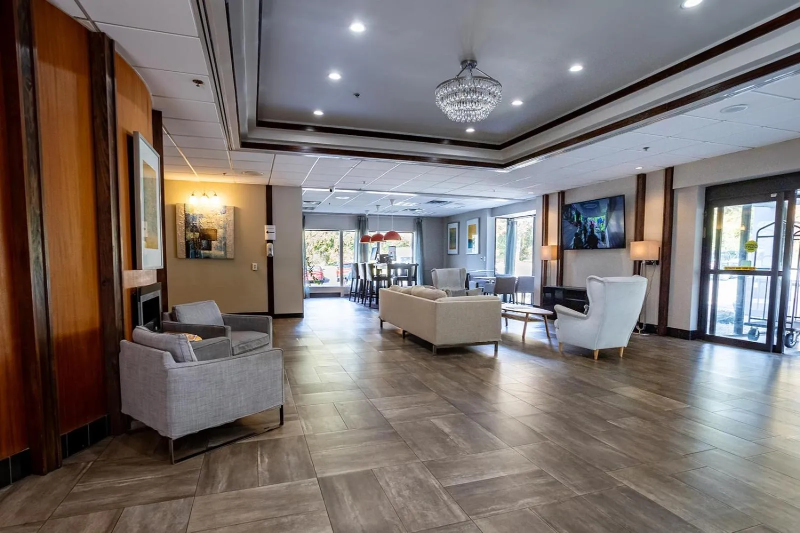 Lobby or reception in Clarion Hotel BWI Airport Arundel Mills