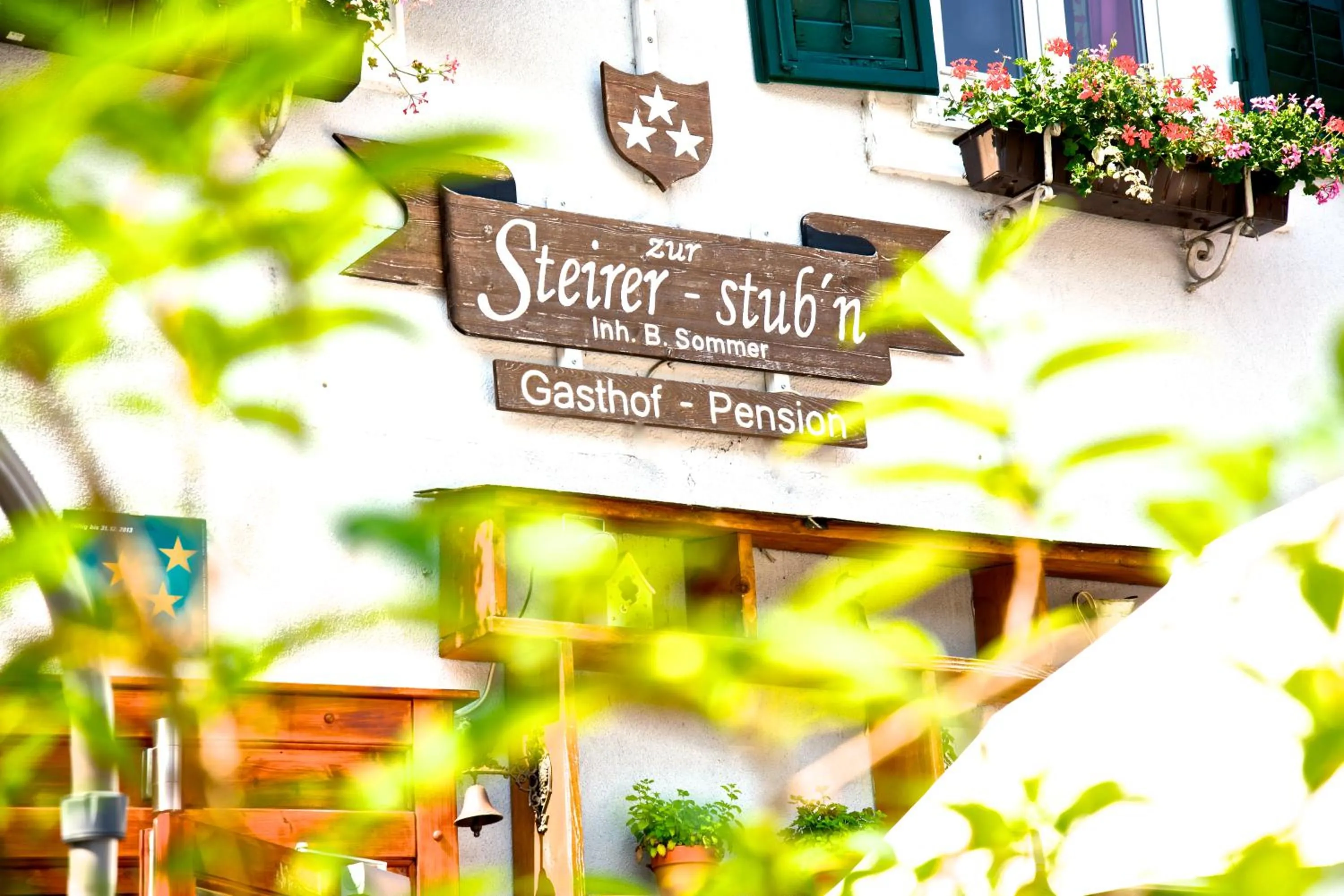 Facade/entrance in Zur Steirerstub'n