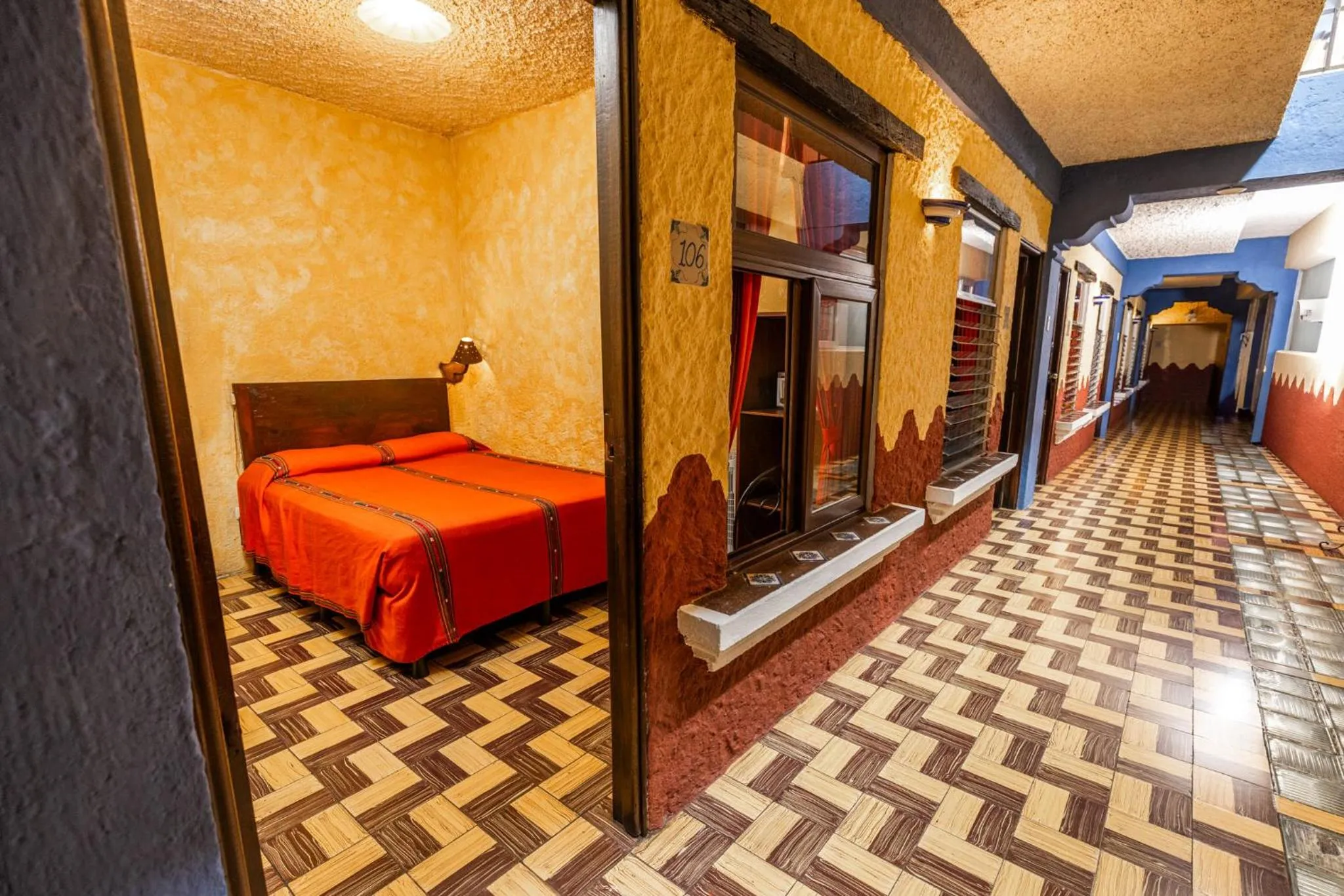 Bed in Hotel La Sin Ventura