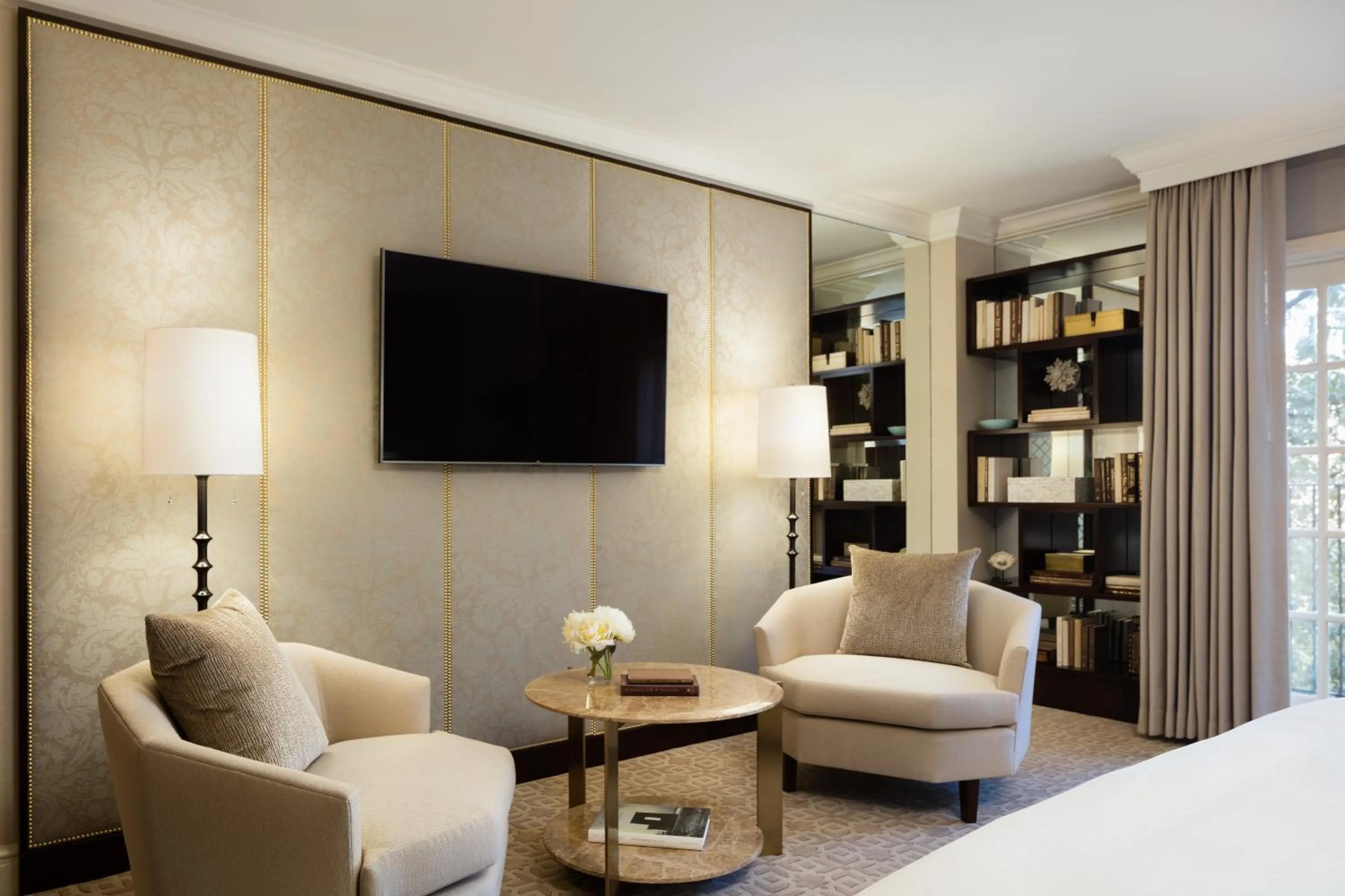 Seating area in Rosewood Mansion on Turtle Creek