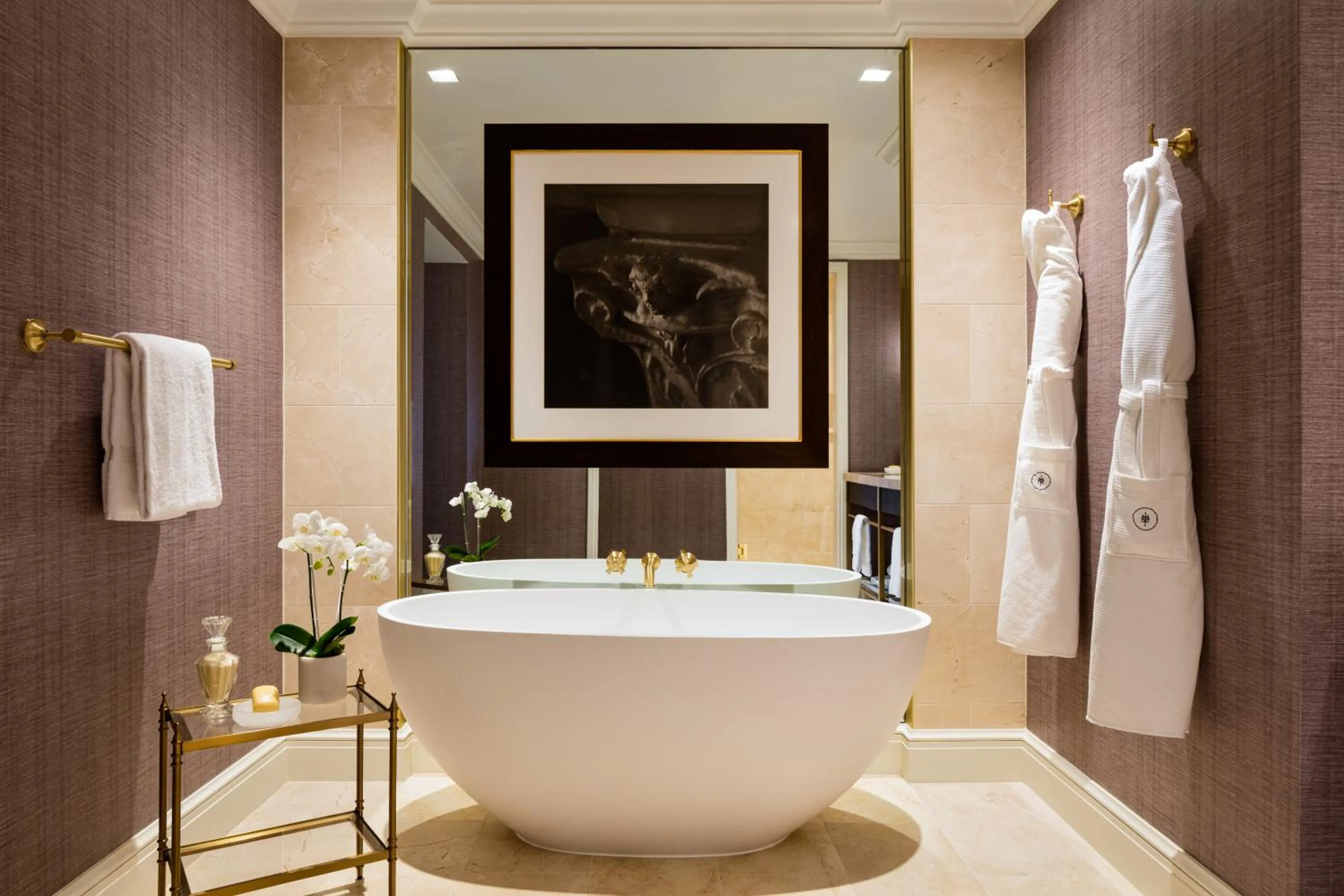 Bathroom in Rosewood Mansion on Turtle Creek