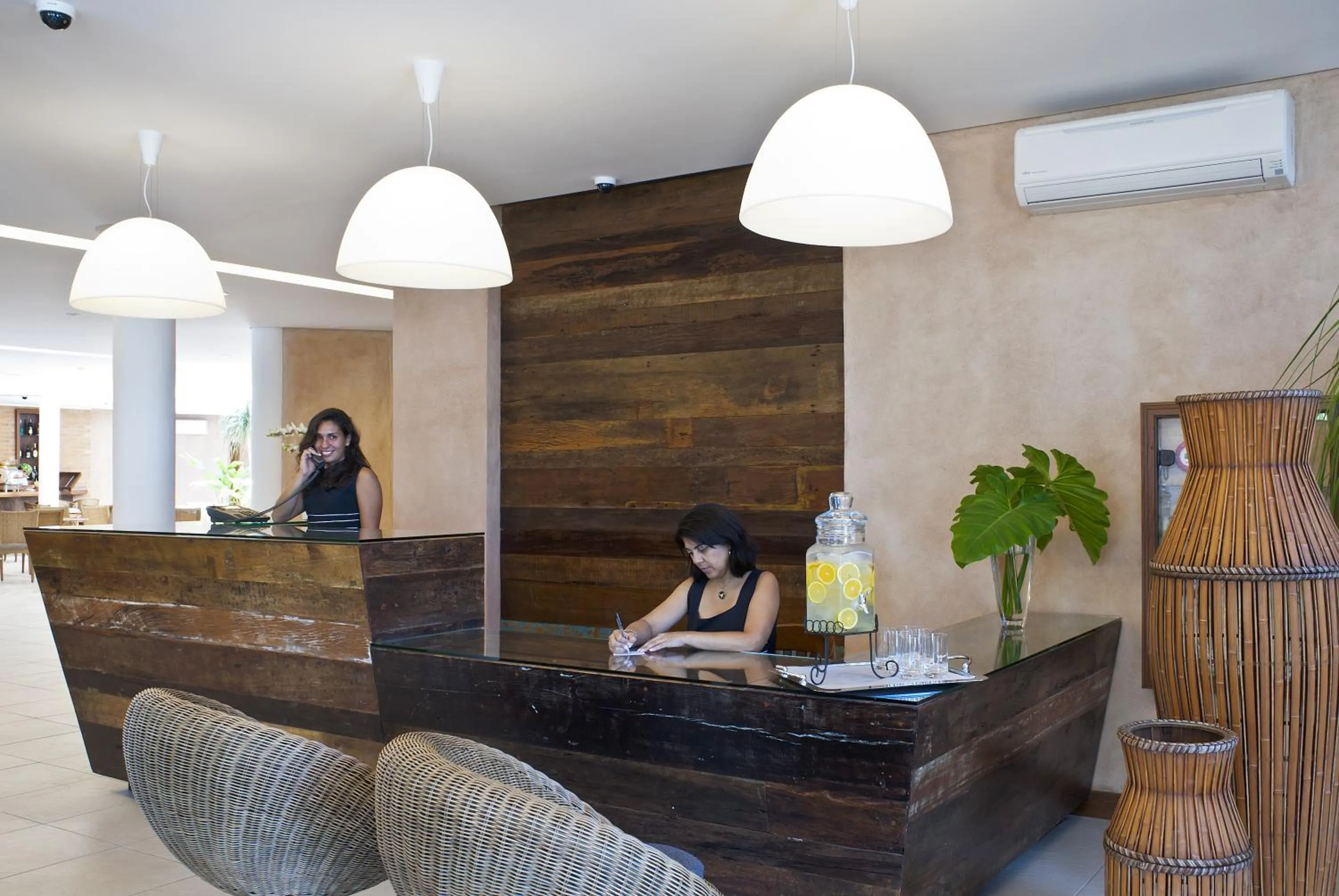 Lobby or reception in Abayomi Hotel