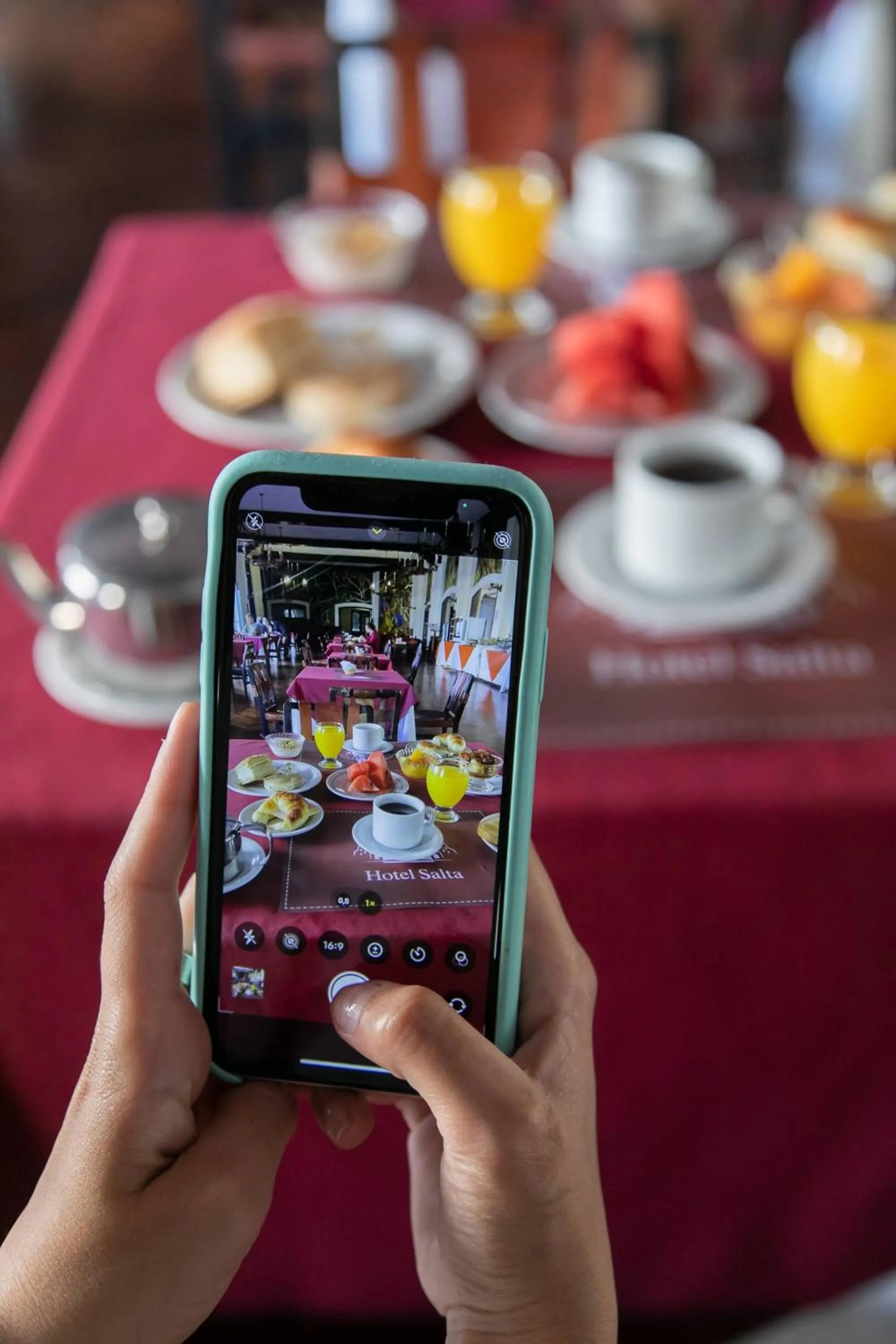 Breakfast in Hotel Salta