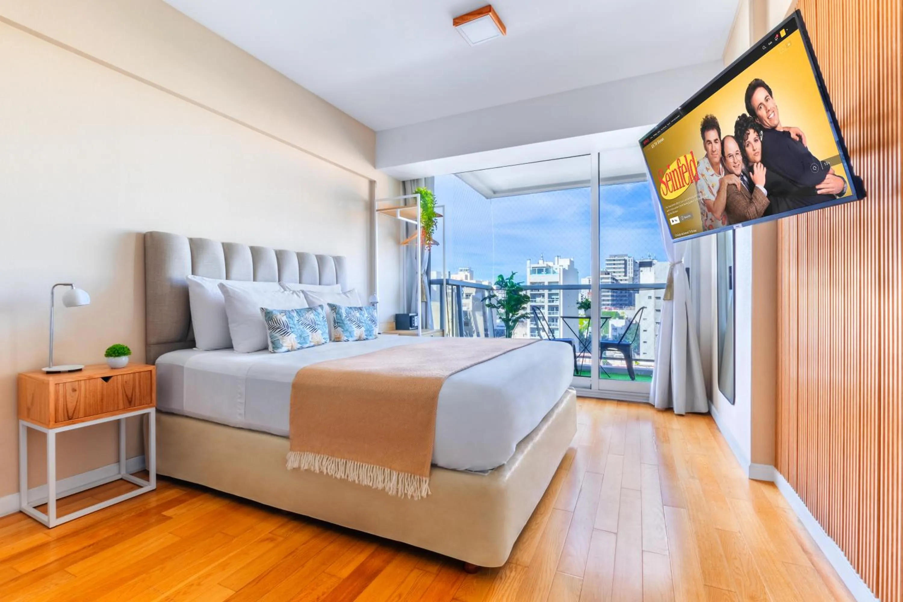 Bed in Modern&New Apartment in Palermo - by BueRentals