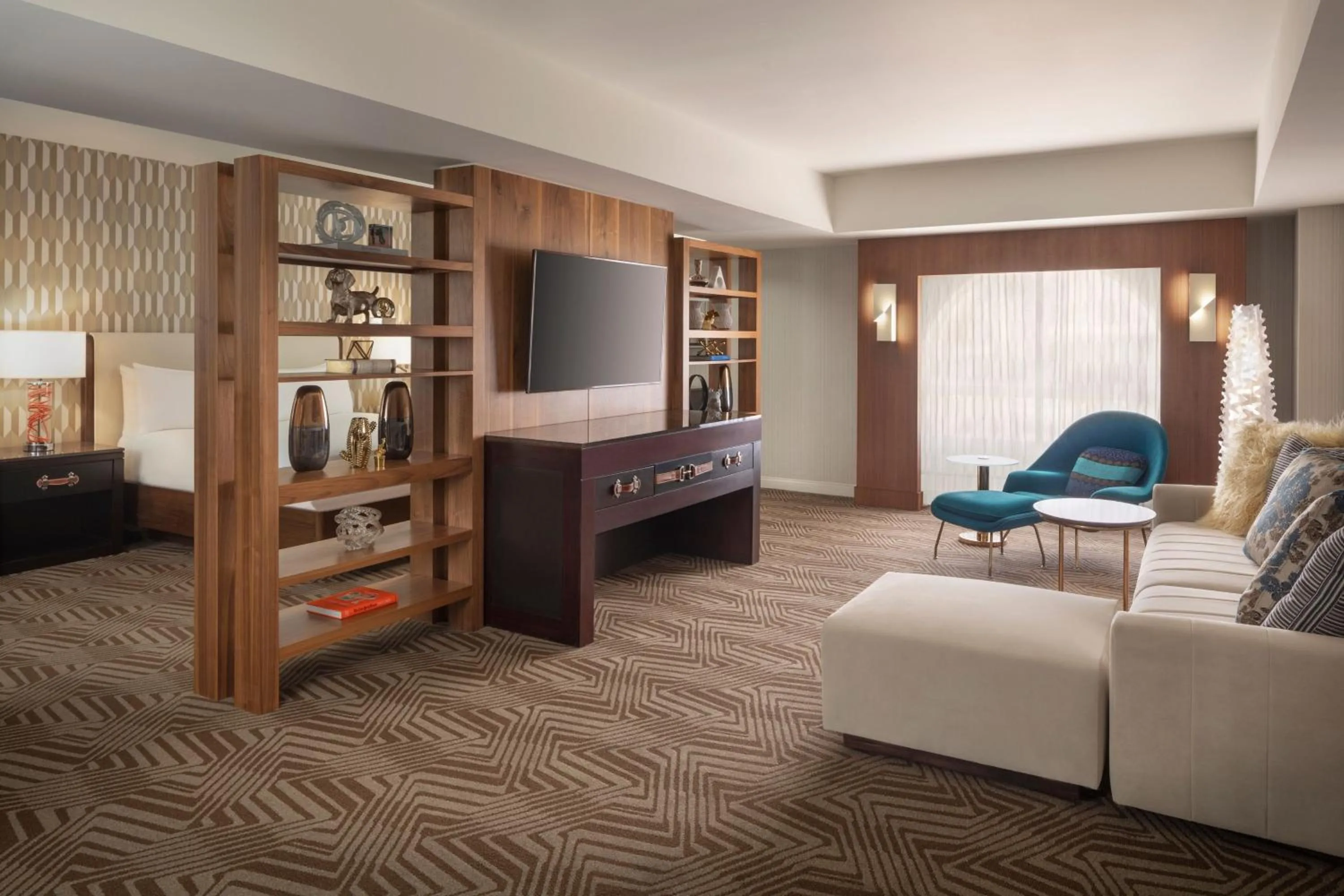 Bedroom in Renaissance Phoenix Downtown Hotel