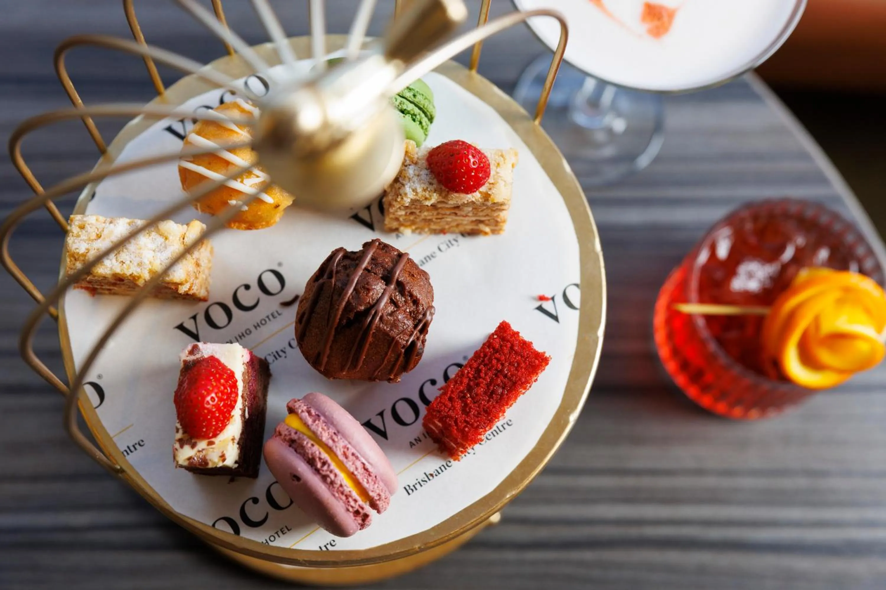 Dining area in voco Brisbane City Centre by IHG