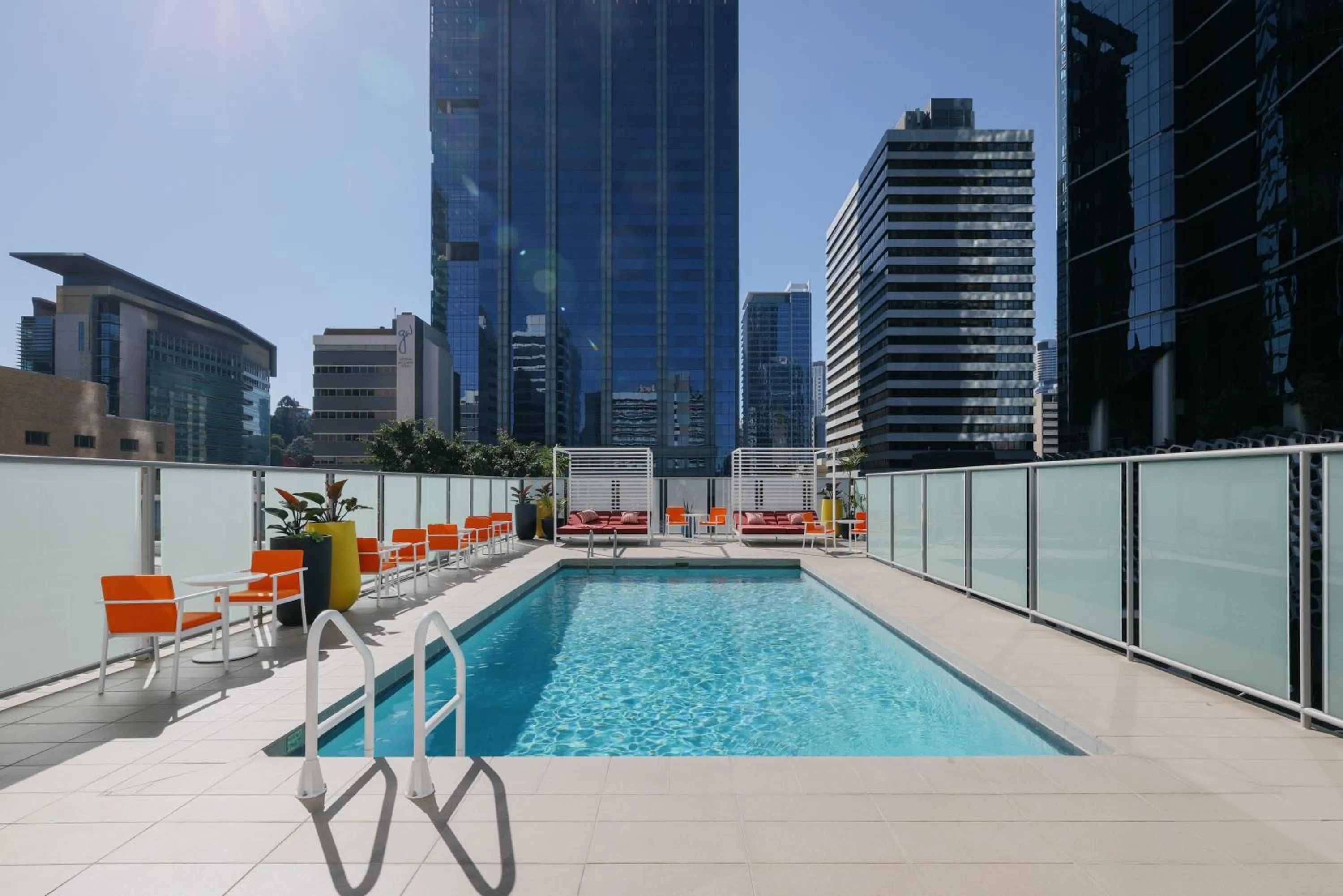 Swimming pool in voco Brisbane City Centre by IHG