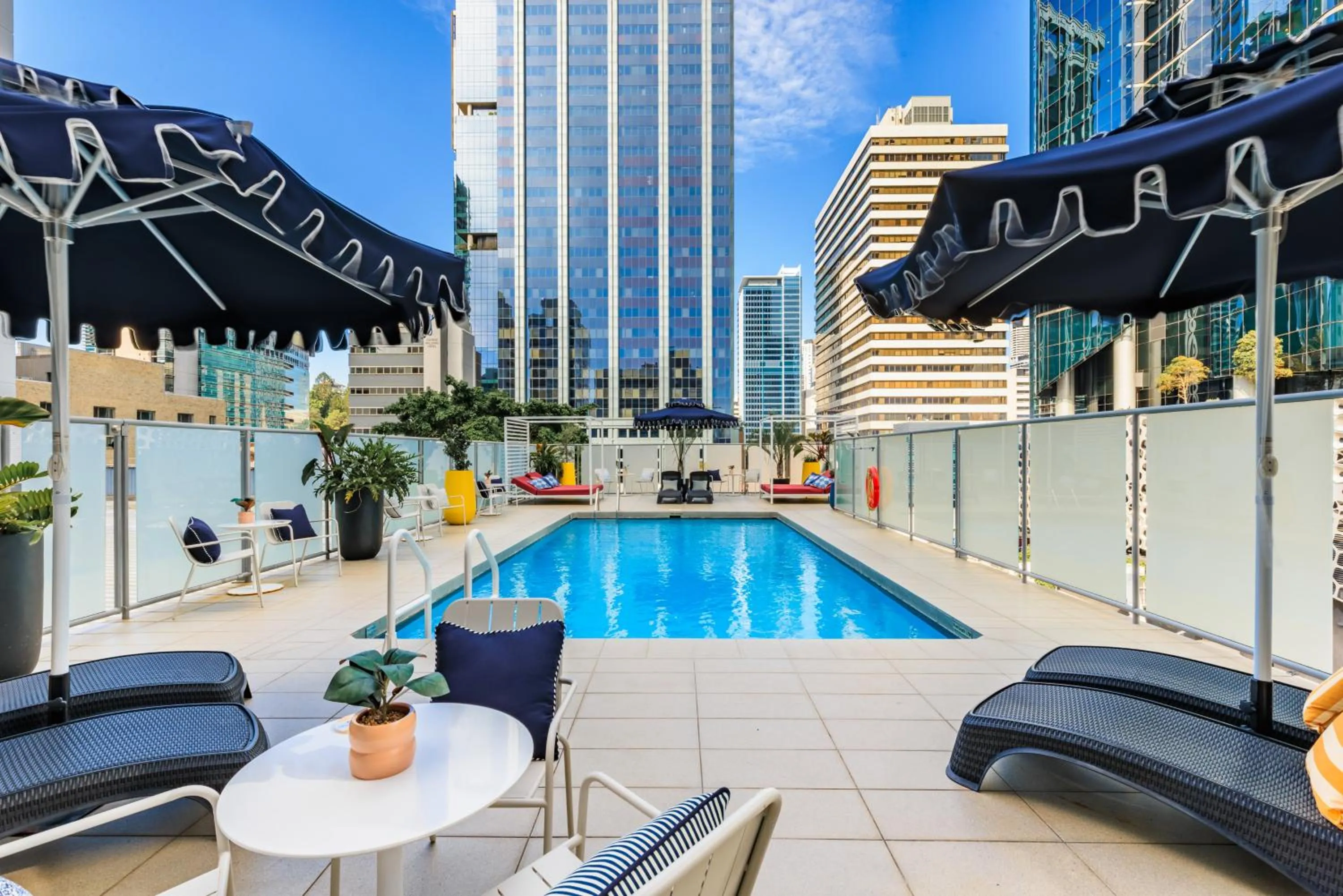 Swimming pool in voco Brisbane City Centre by IHG
