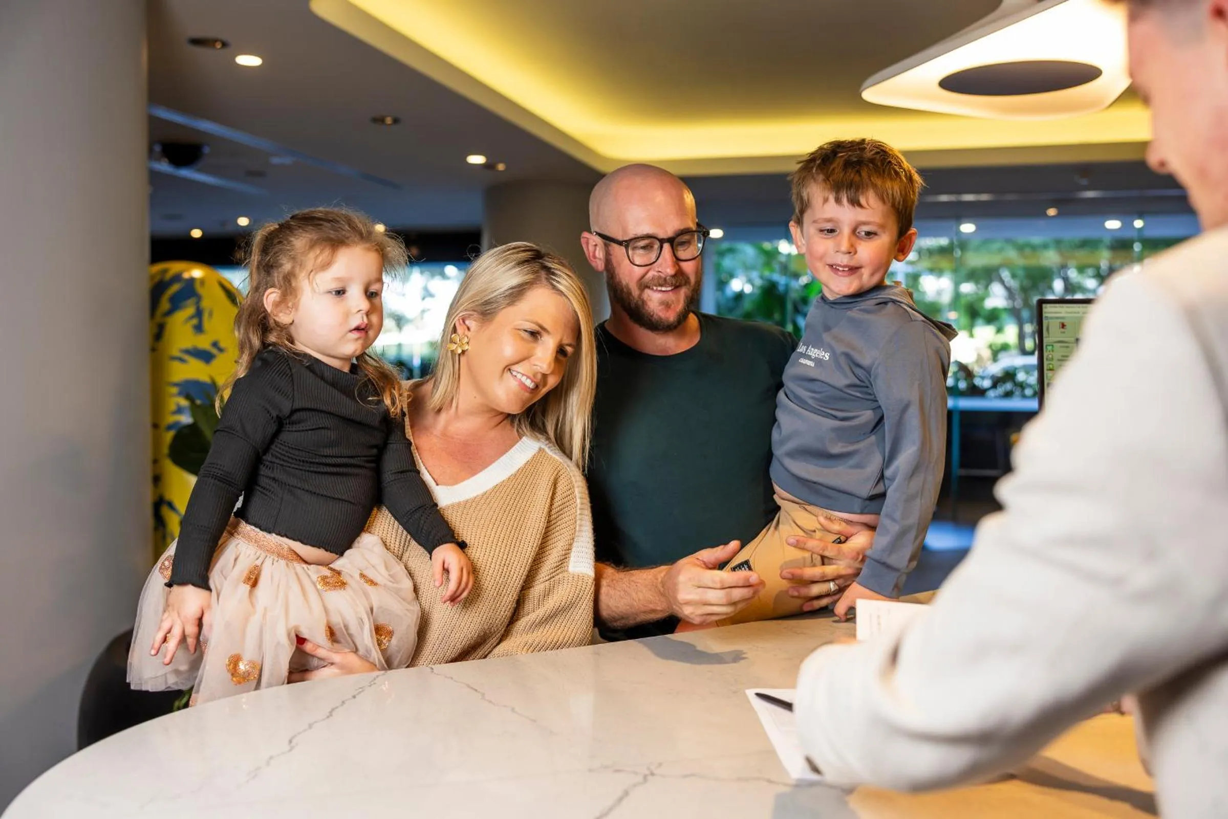 Family in voco Brisbane City Centre by IHG