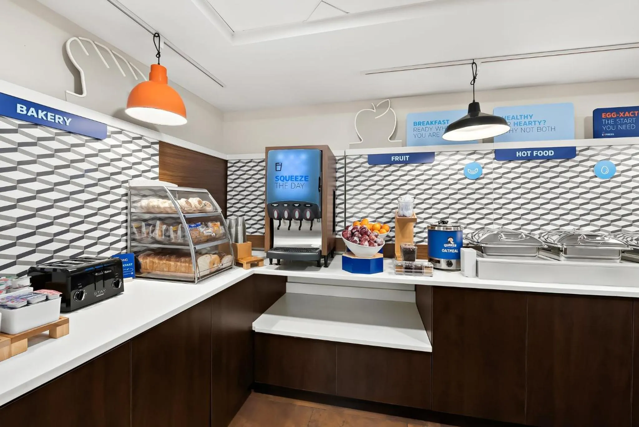 Breakfast in Holiday Inn Express & Suites Raleigh NE - Medical Ctr Area by IHG