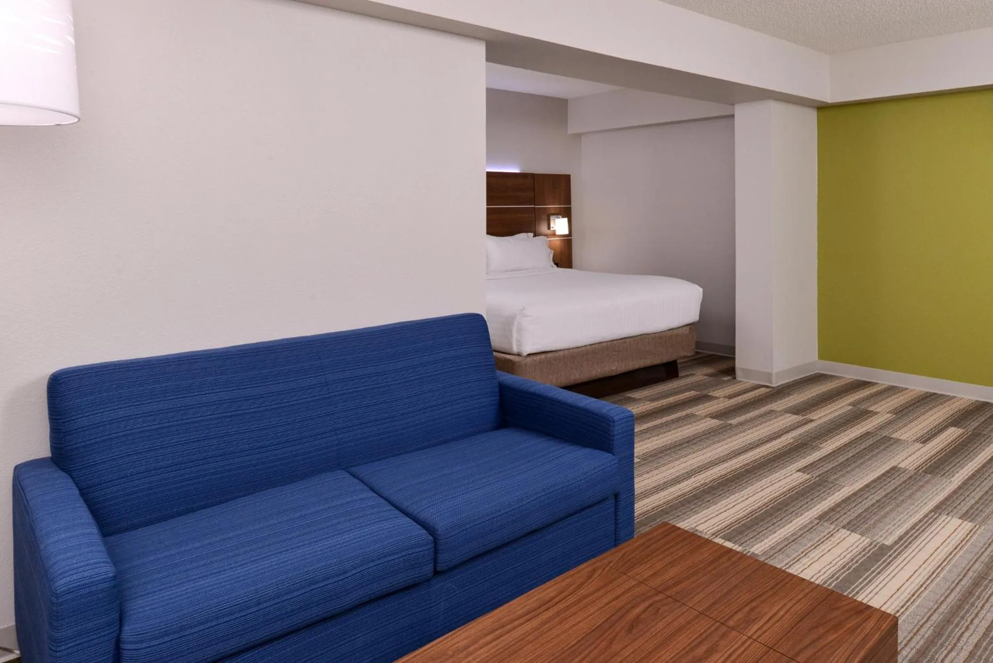Photo of the whole room, Bed in Holiday Inn Express & Suites Raleigh NE - Medical Ctr Area by IHG