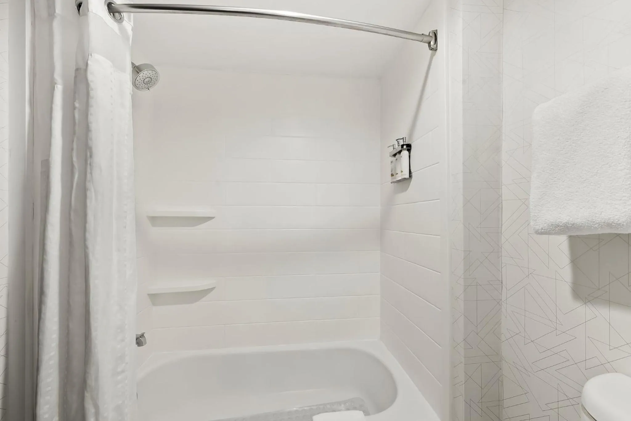 Bathroom in Holiday Inn Express & Suites Raleigh NE - Medical Ctr Area by IHG