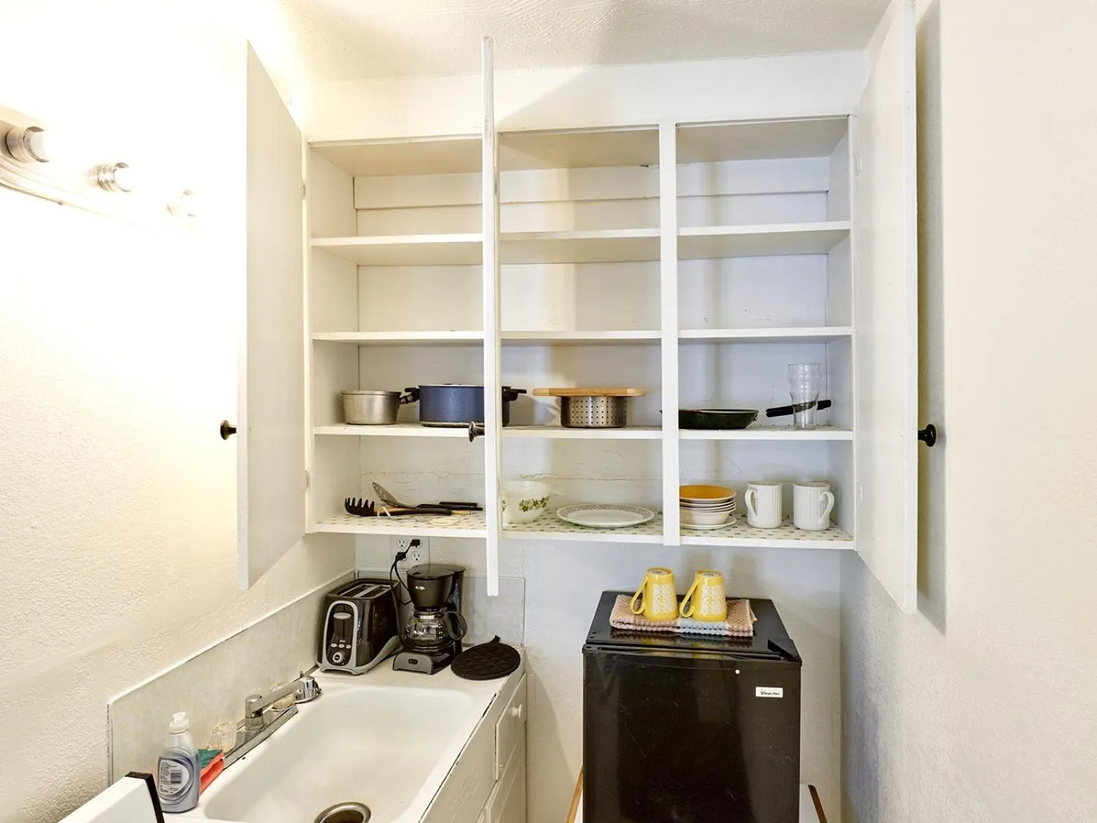 Kitchen or kitchenette in Arbor Inn Motel Oakridge