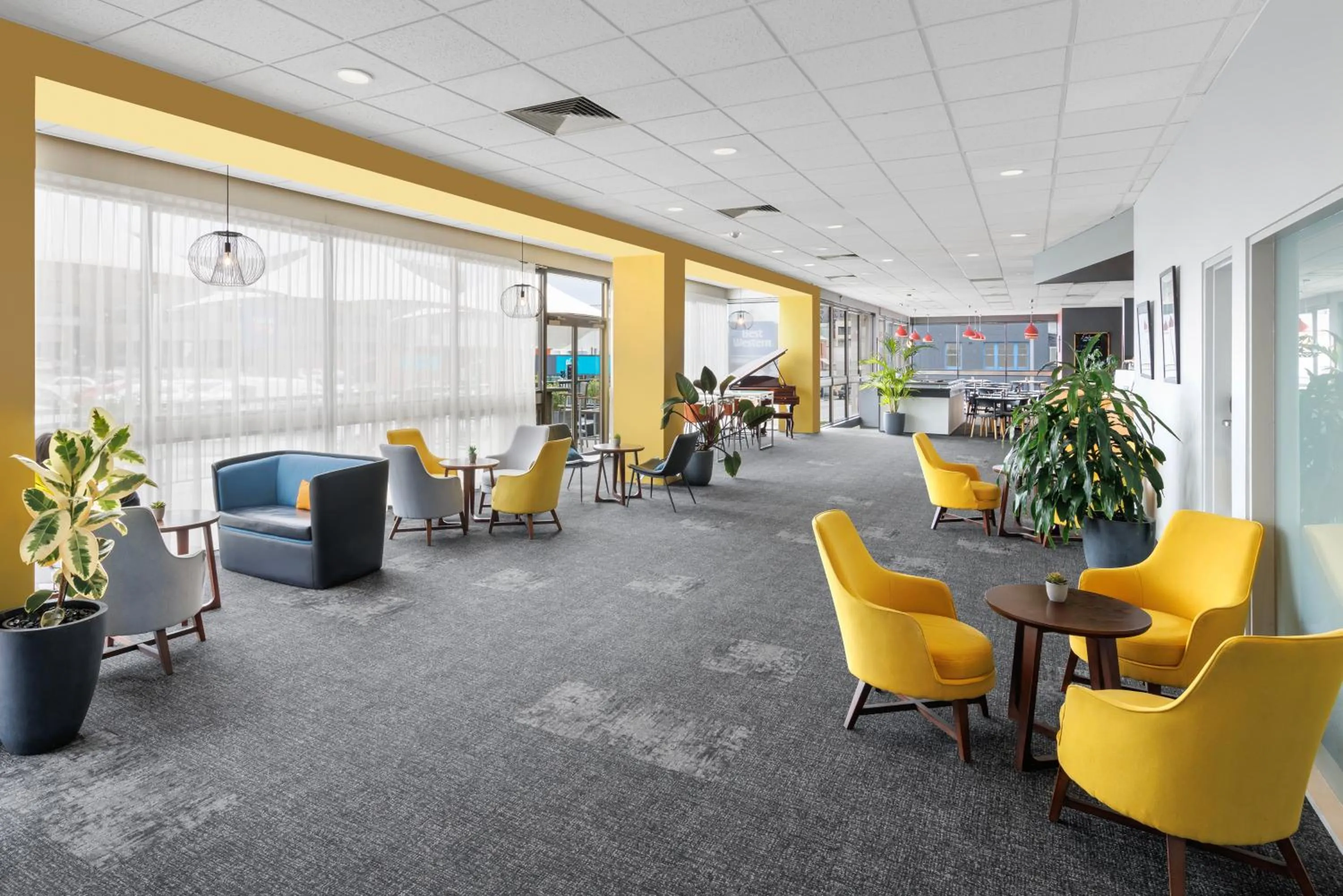 Lobby or reception in Best Western Hobart