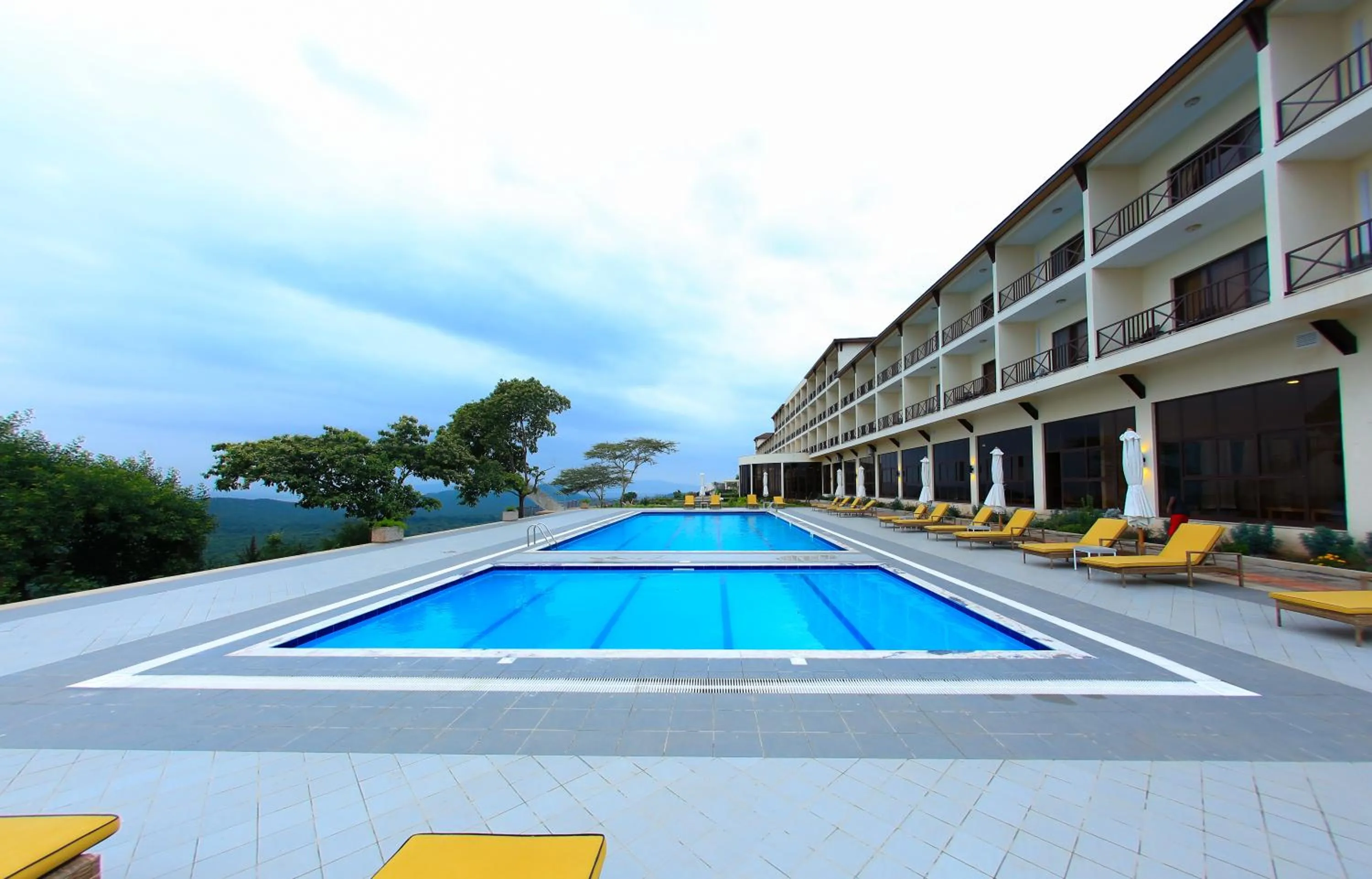 Swimming pool in Haile Resort Arbaminch