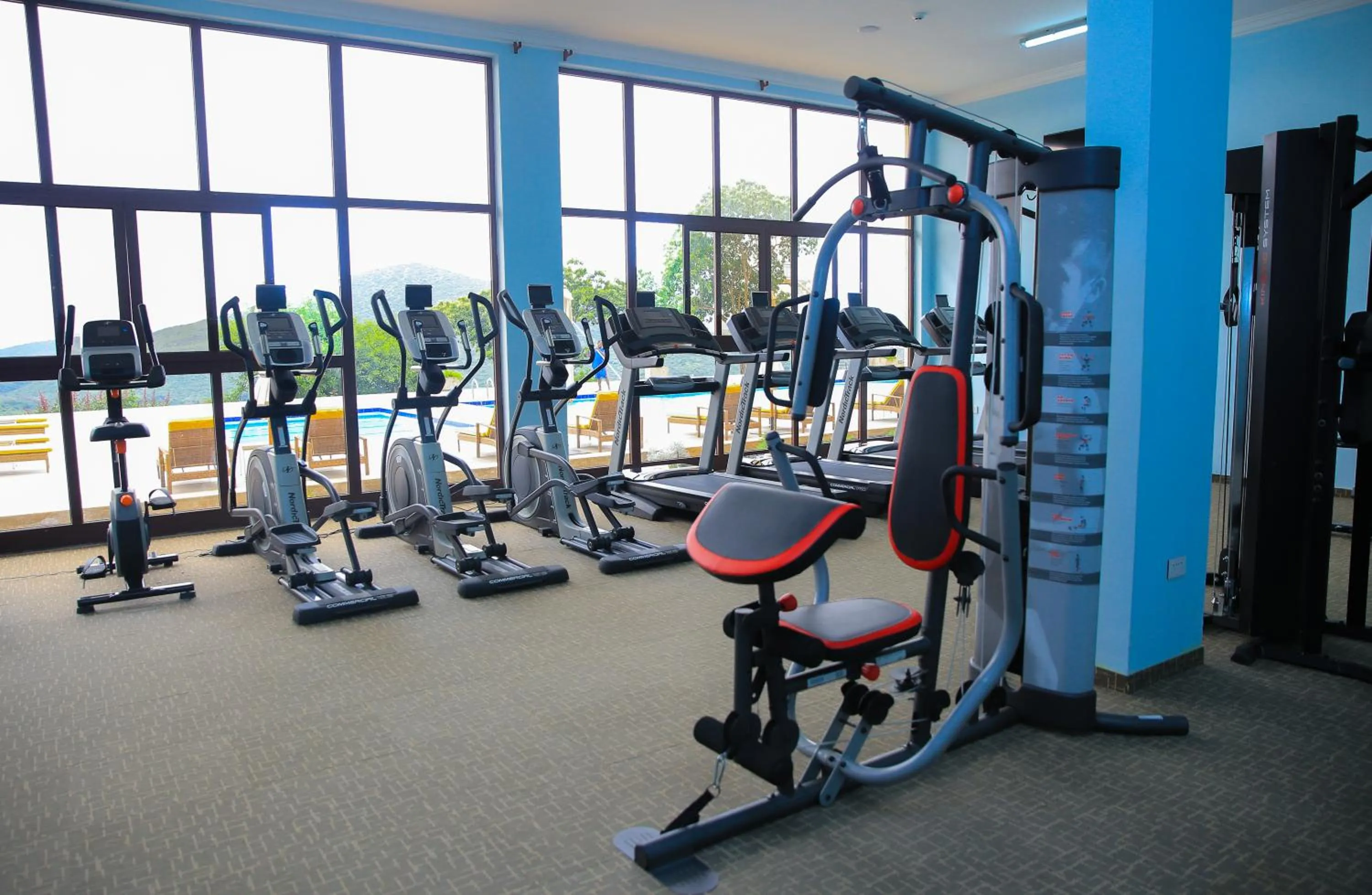 Fitness centre/facilities in Haile Resort Arbaminch