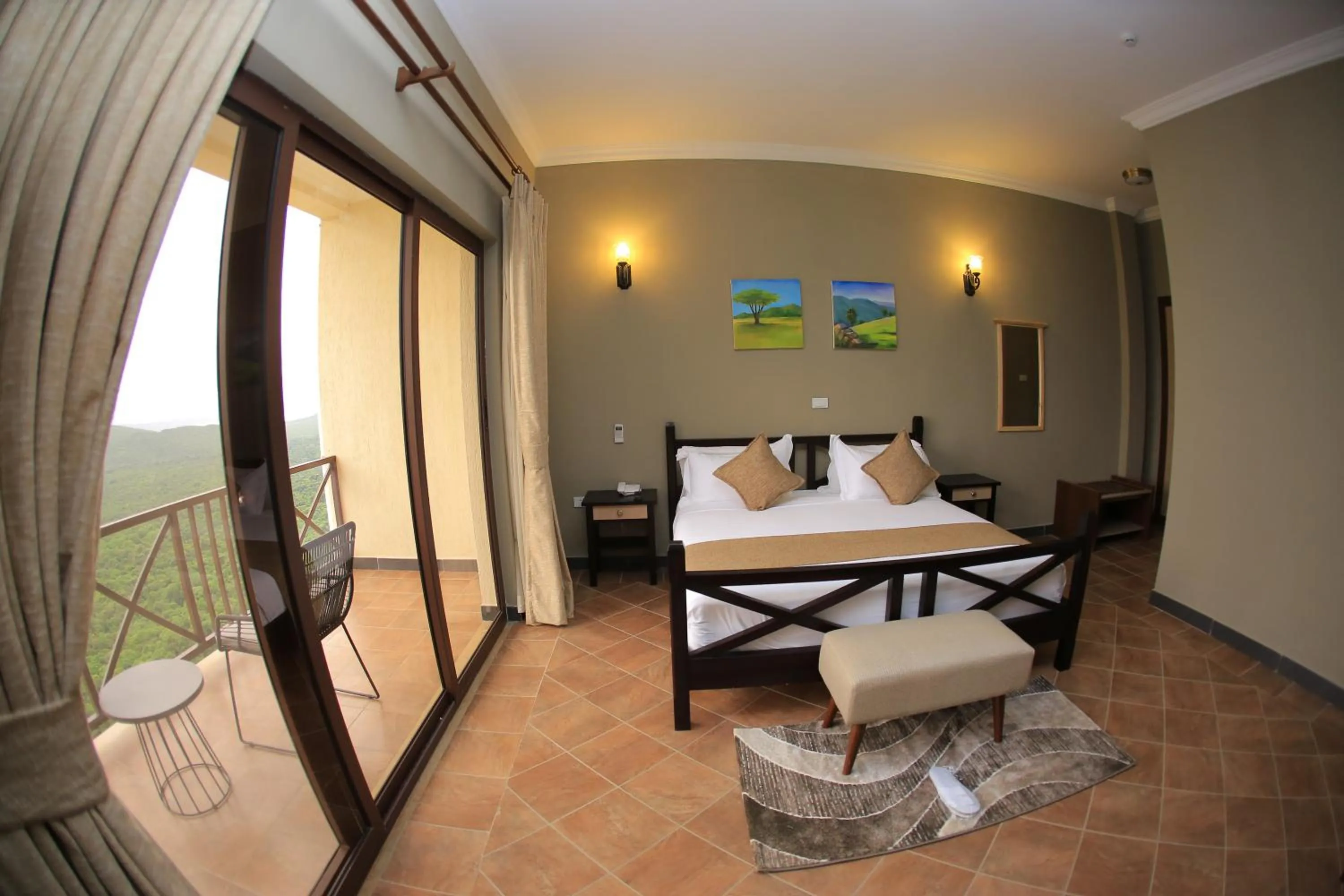 Bed in Haile Resort Arbaminch