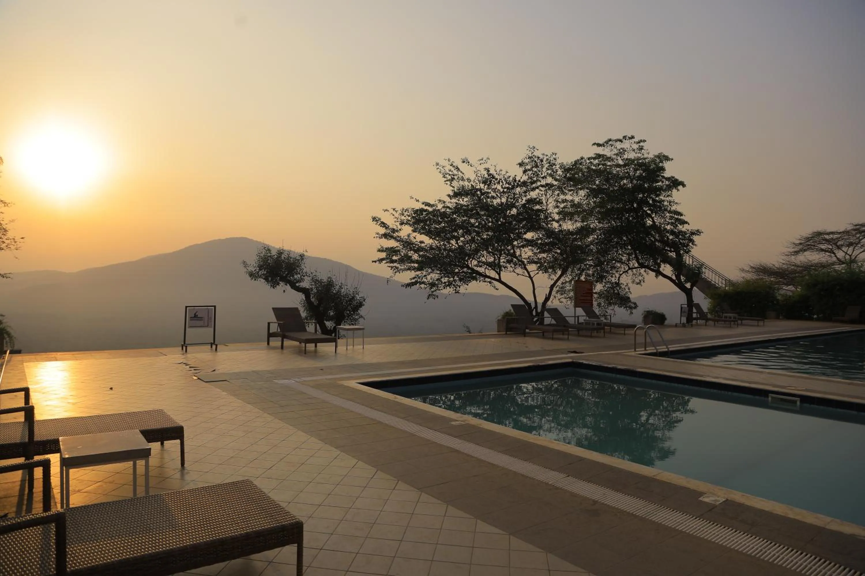 Swimming pool in Haile Resort Arbaminch