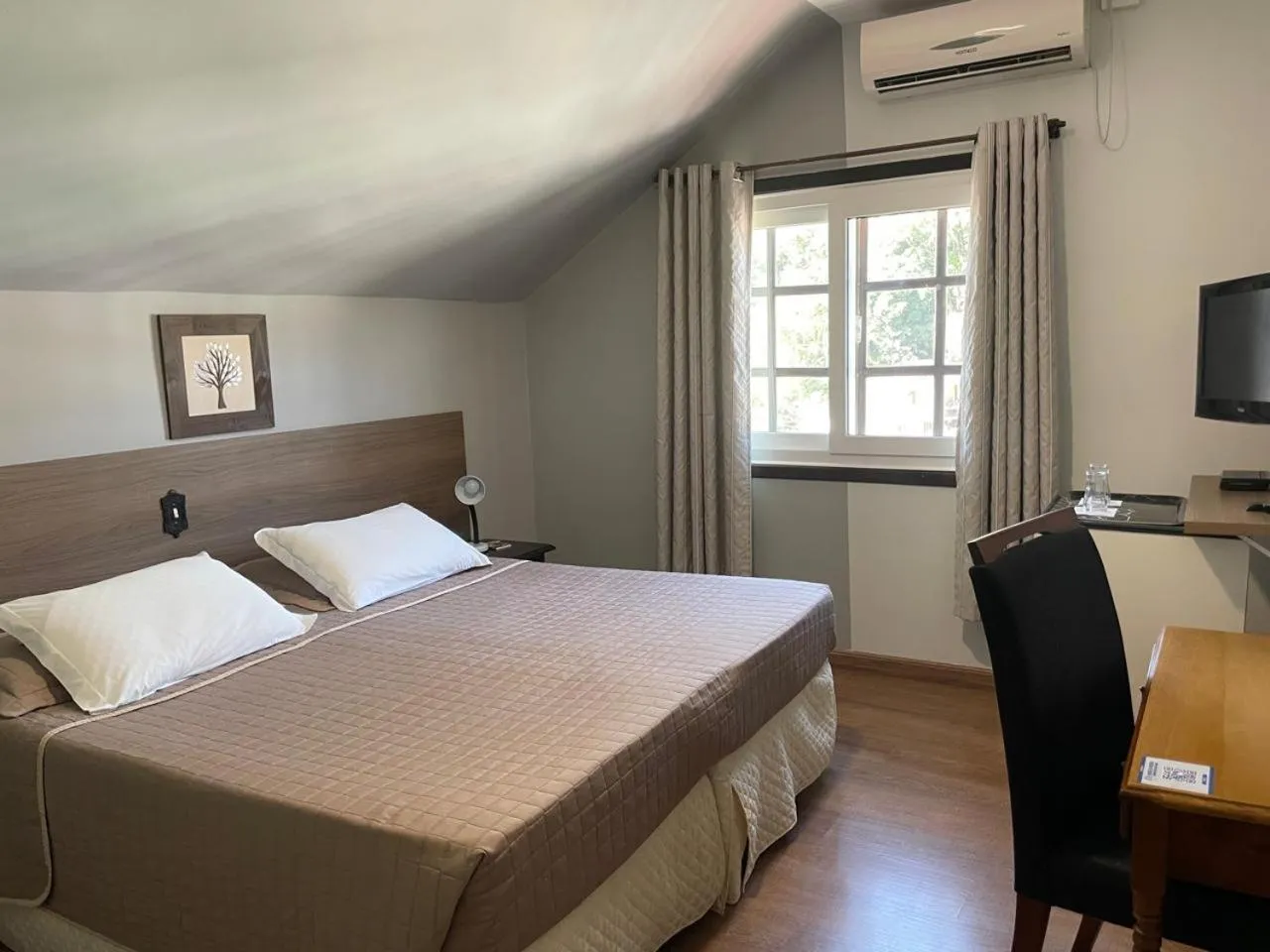 Bed in Hotel Blumenhof