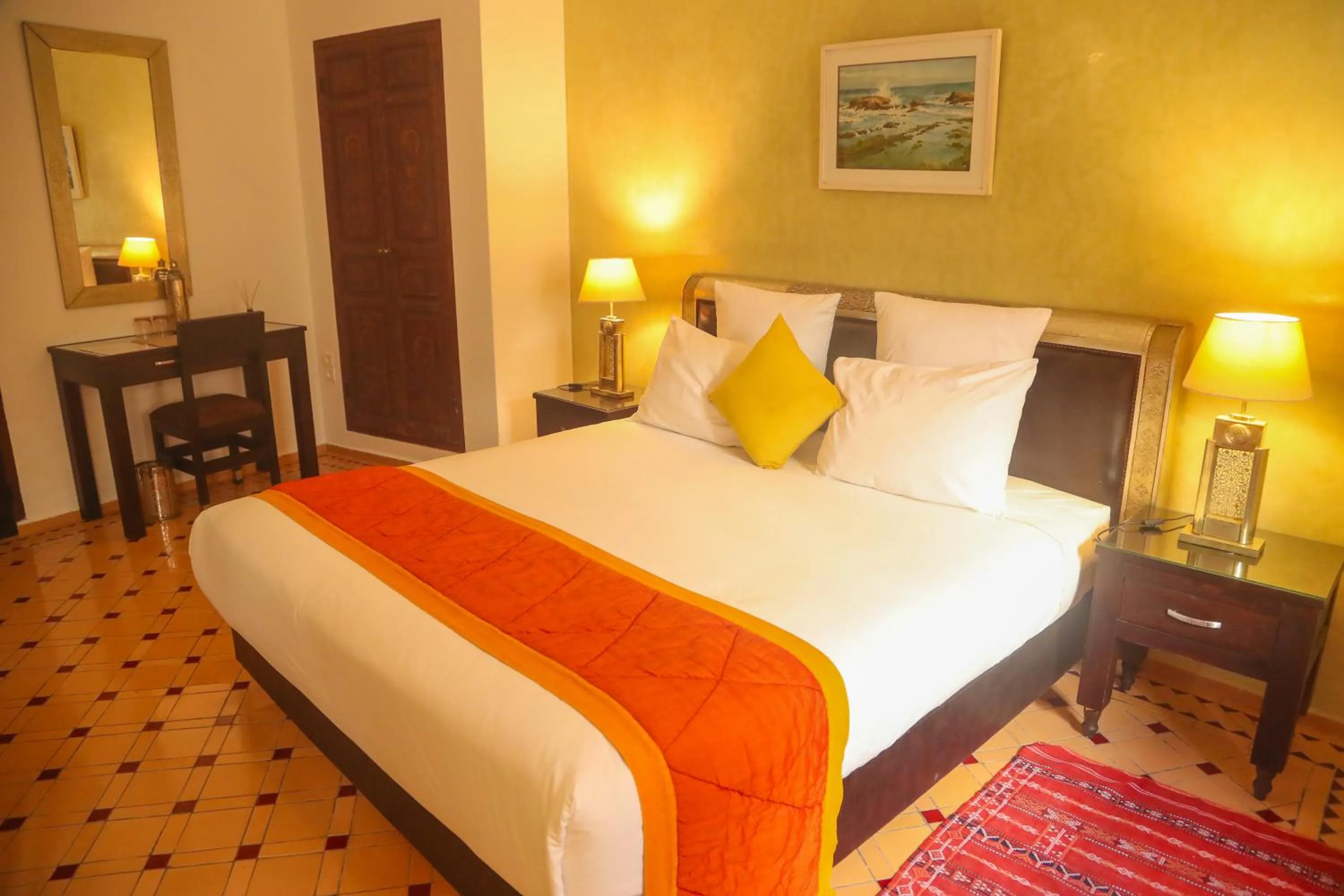 Bed in Riad Perle D'Eau