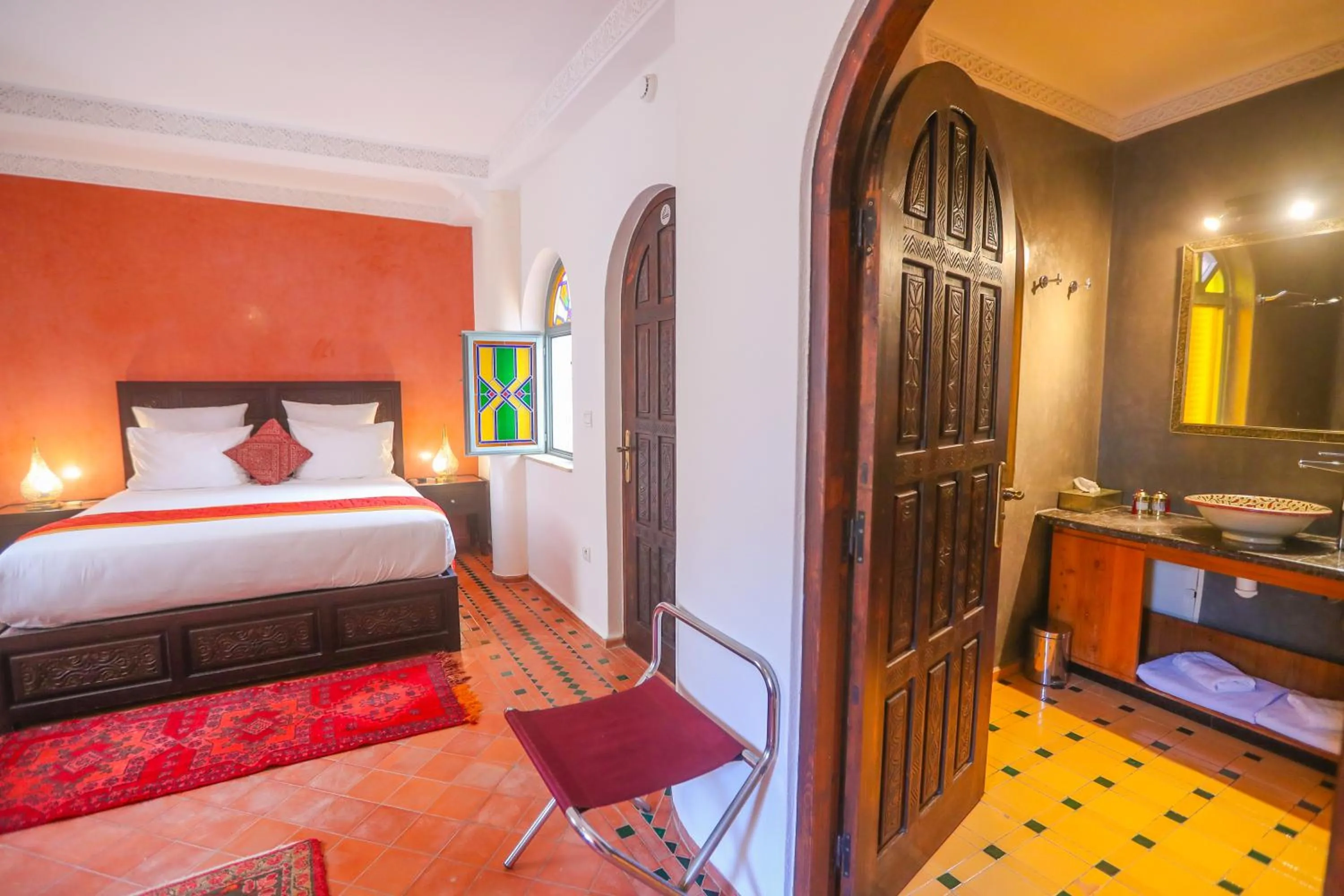 Bed in Riad Perle D'Eau
