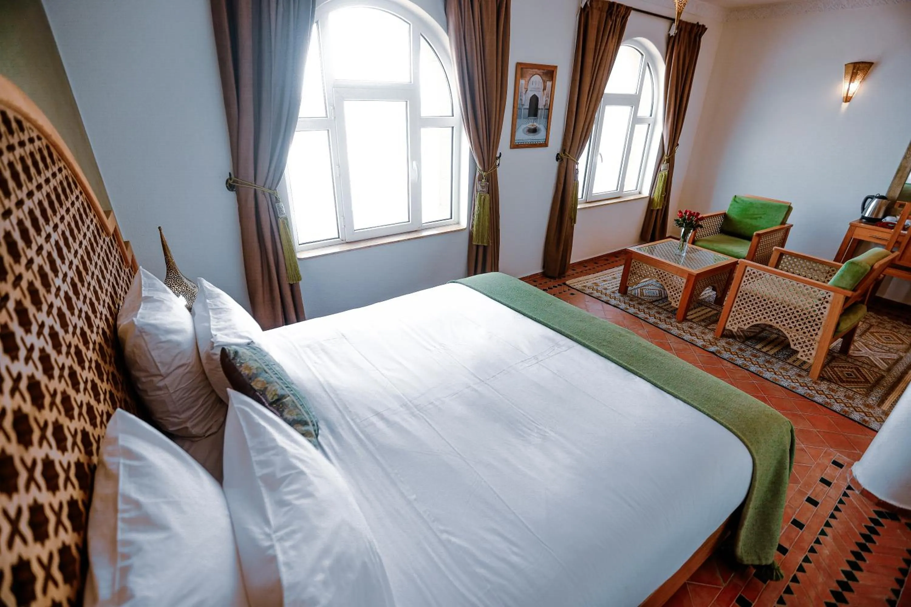 Bed in Riad Perle D'Eau
