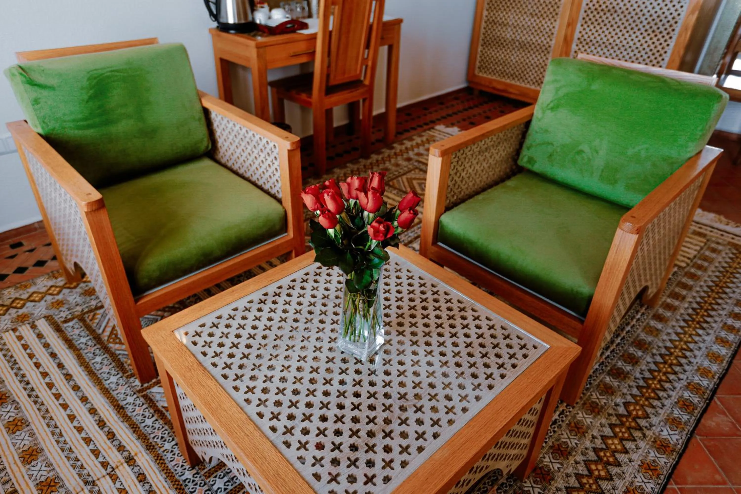 Living room in Riad Perle D'Eau