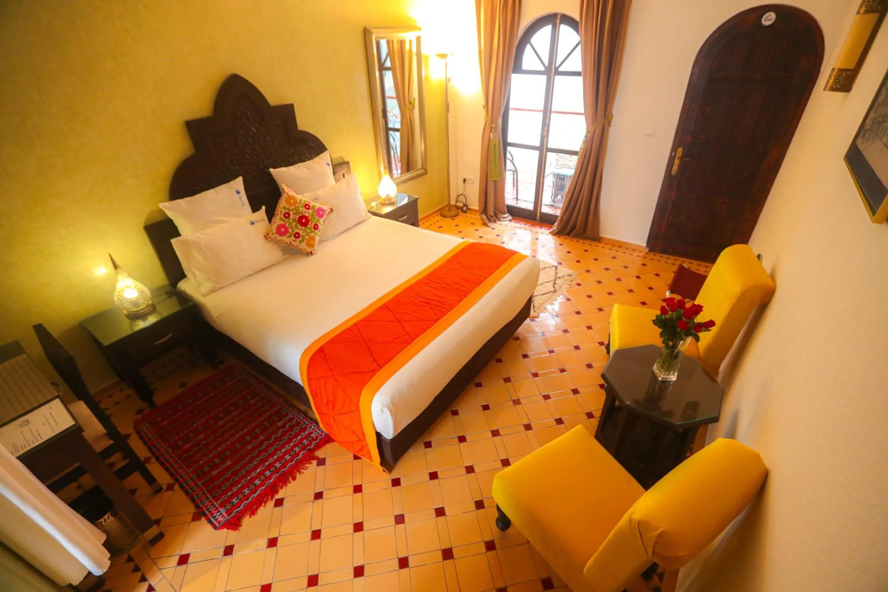 Photo of the whole room, Bed in Riad Perle D'Eau