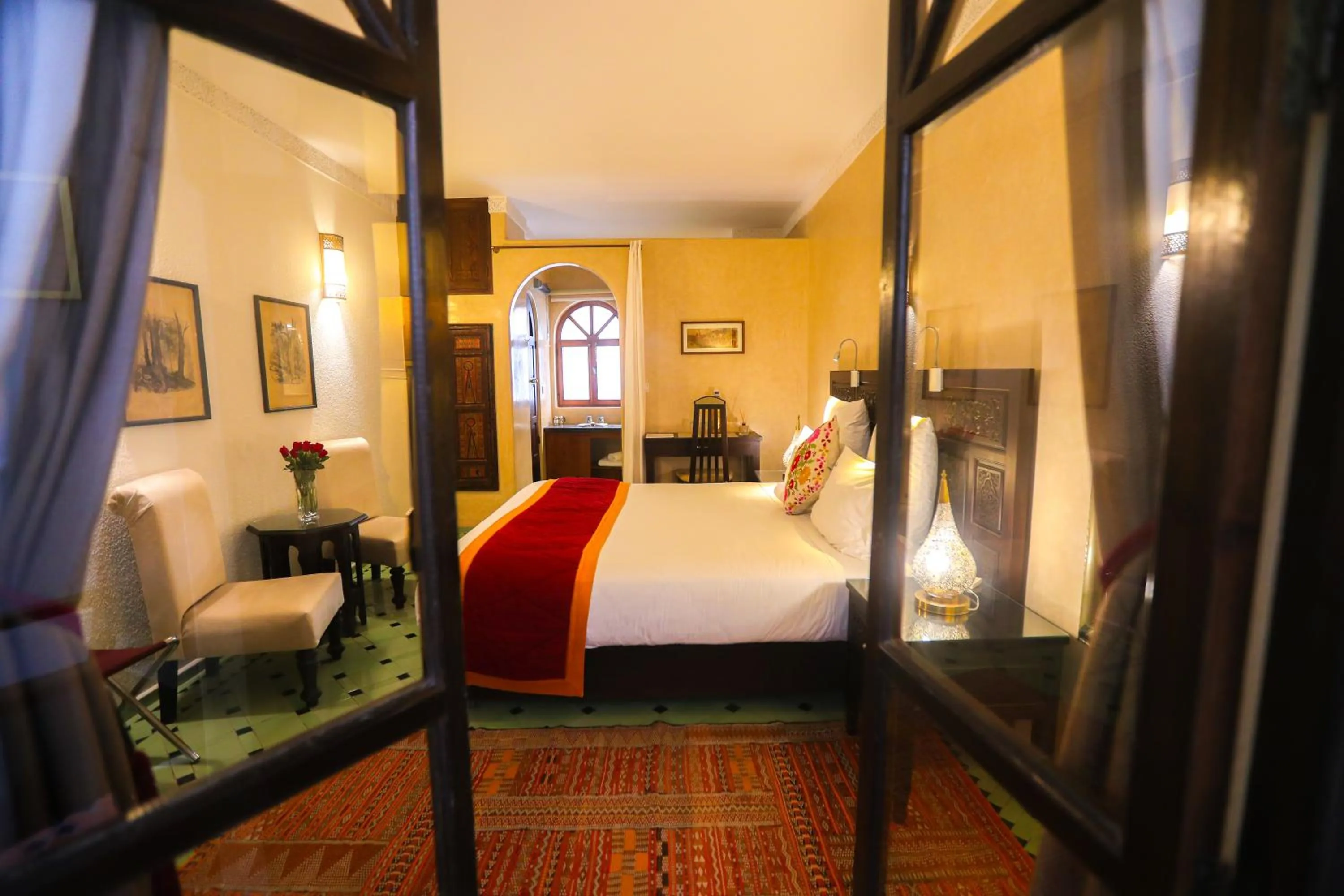 Bed in Riad Perle D'Eau