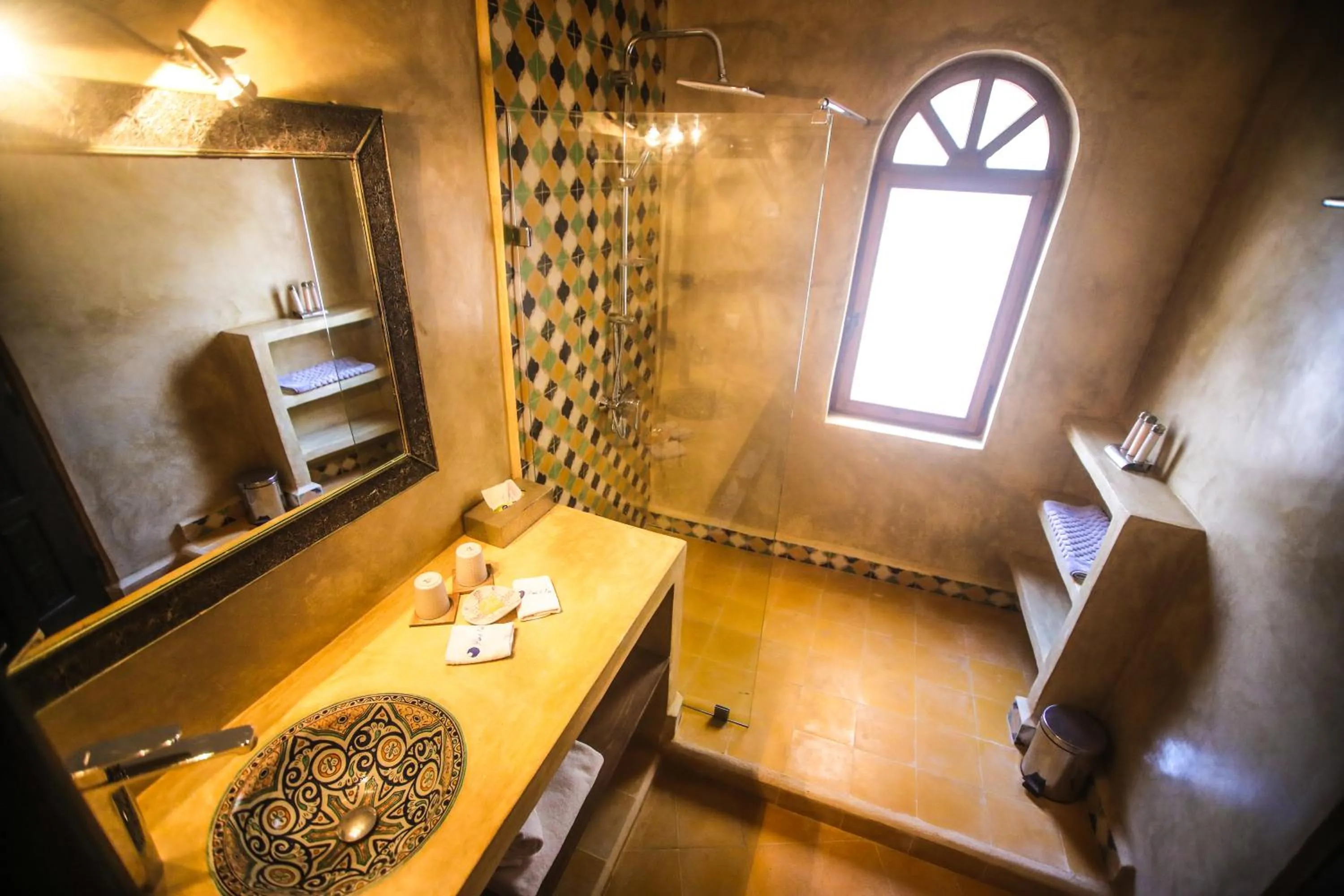 Shower in Riad Perle D'Eau