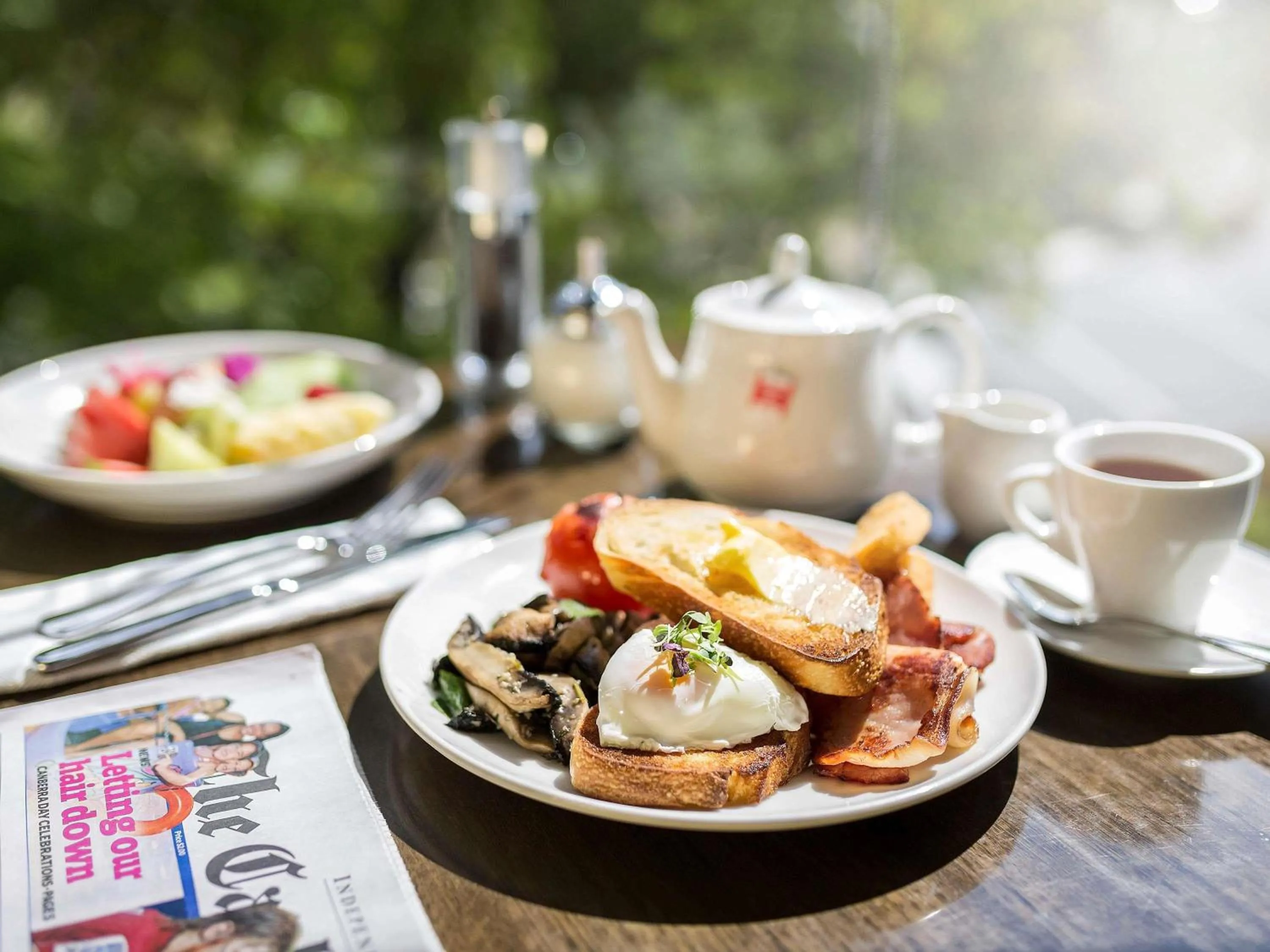 Restaurant/places to eat in Novotel Canberra