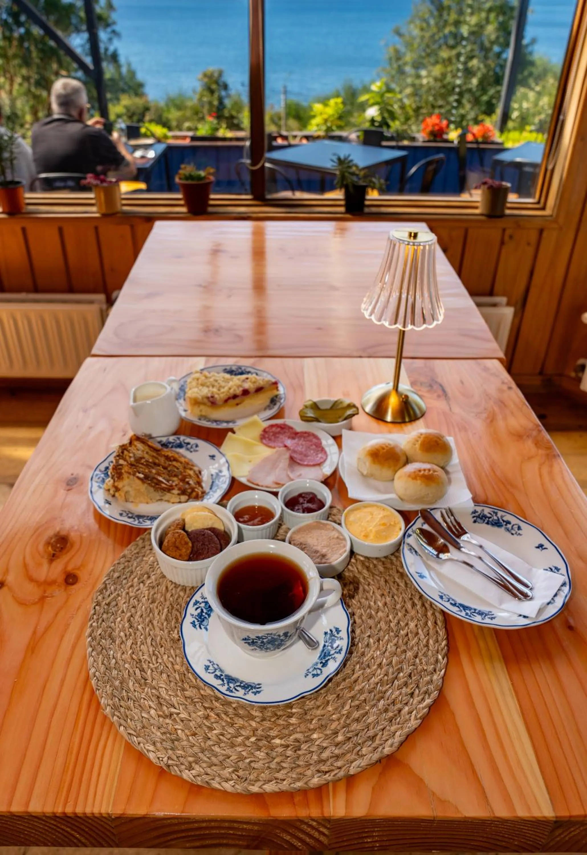 Breakfast in Hotel Elun, la mejor vista