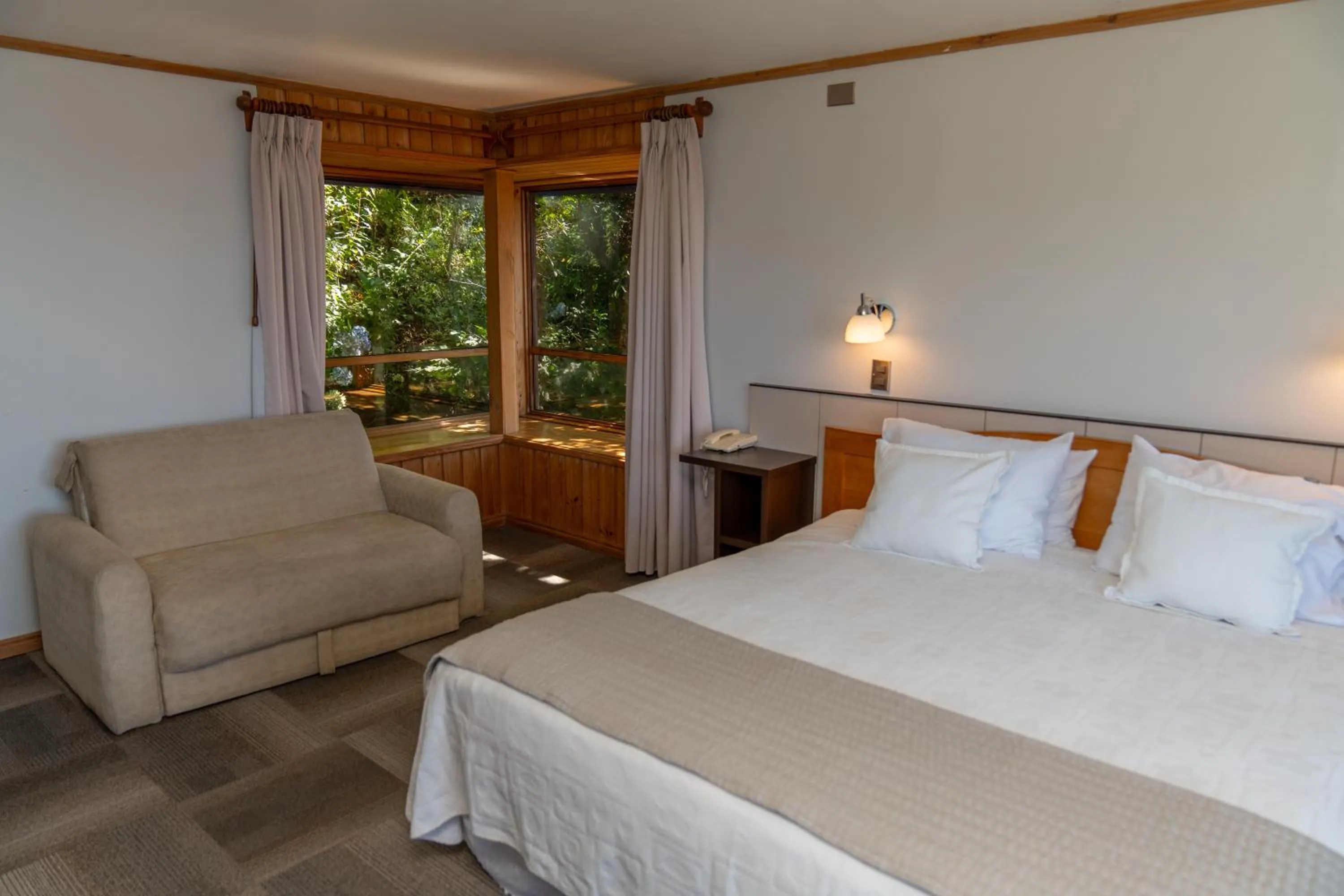 Bed in Hotel Elun, la mejor vista