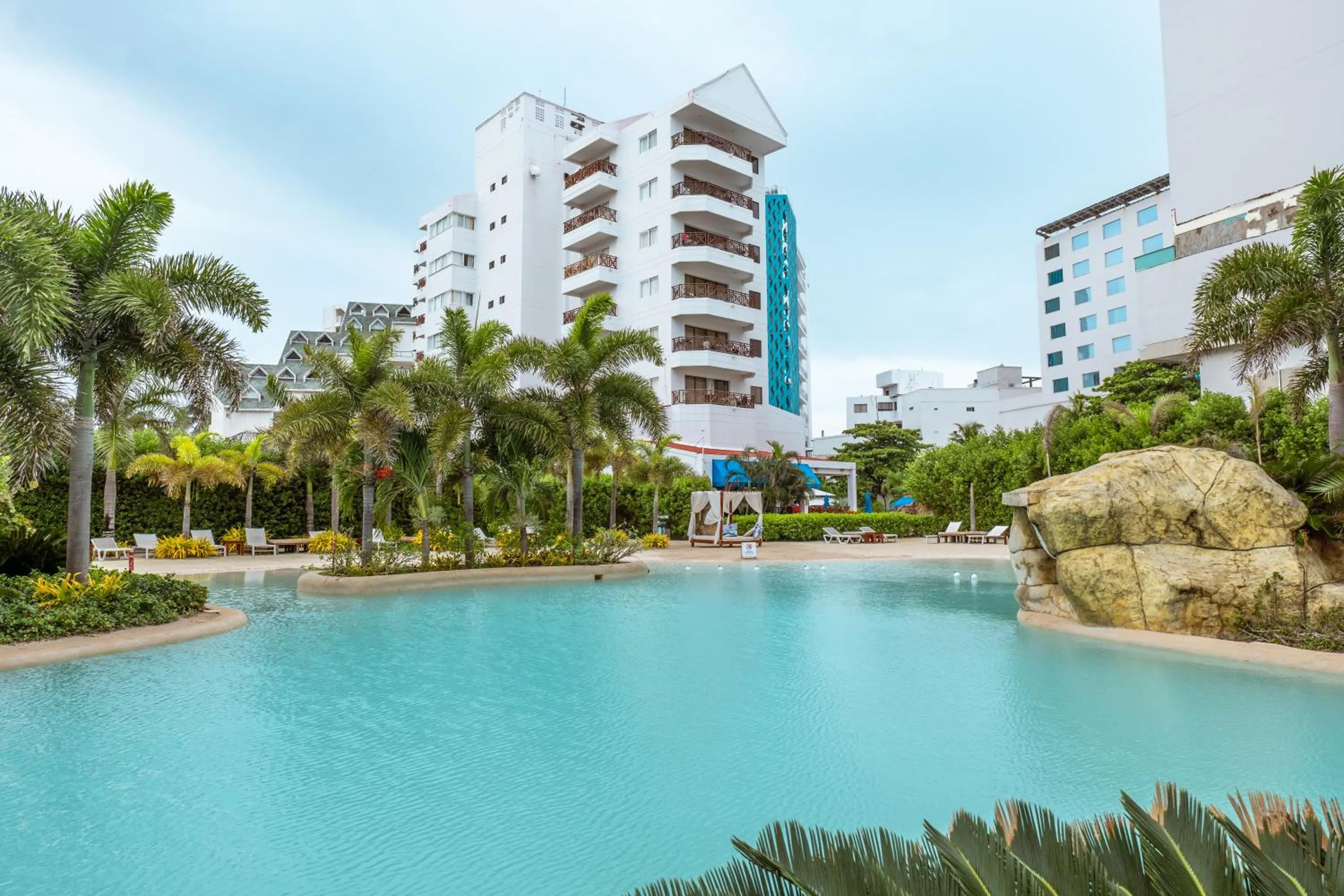 Property building in Hotel Arena Blanca by Dorado