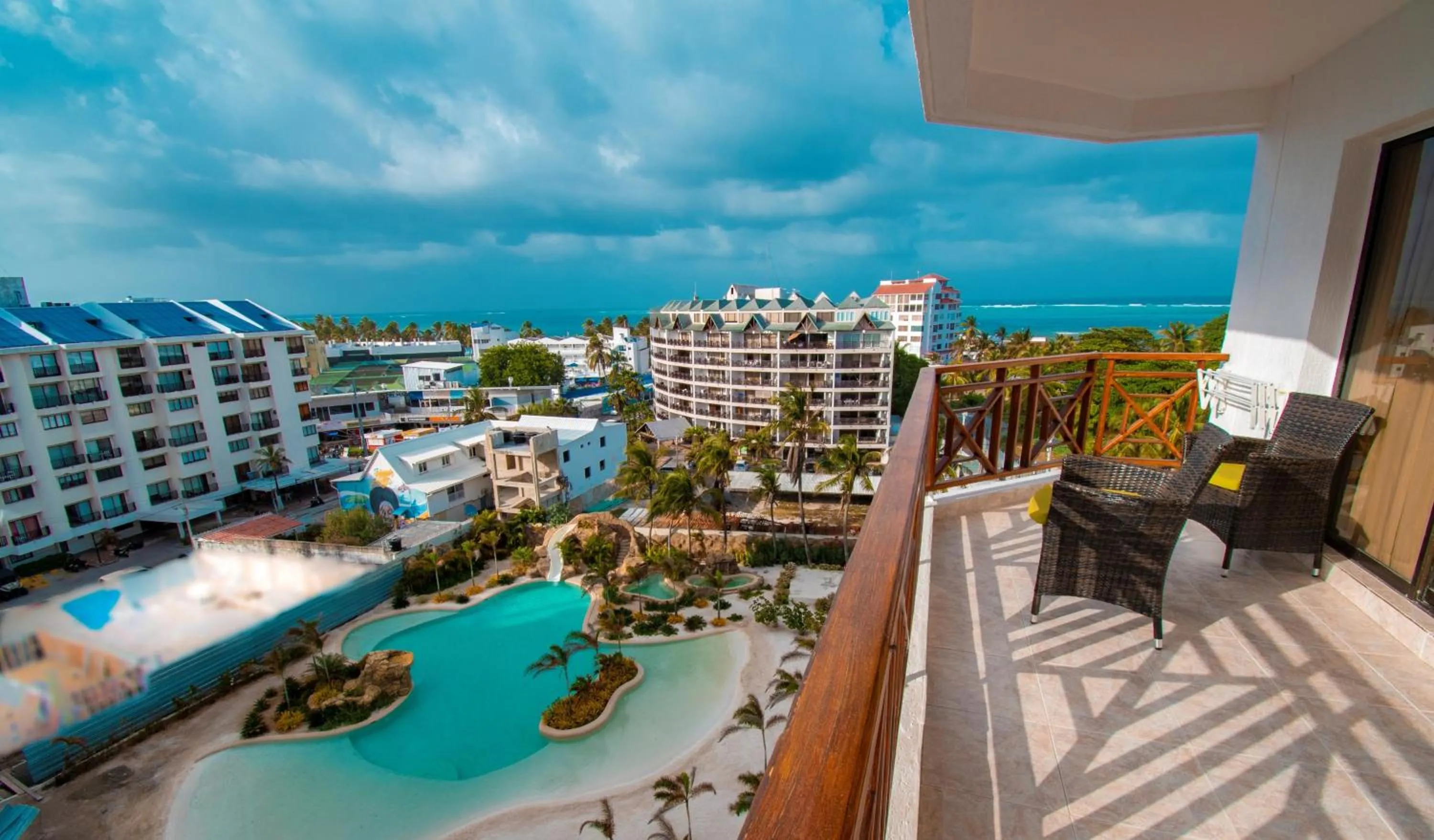 Property building in Hotel Arena Blanca by Dorado