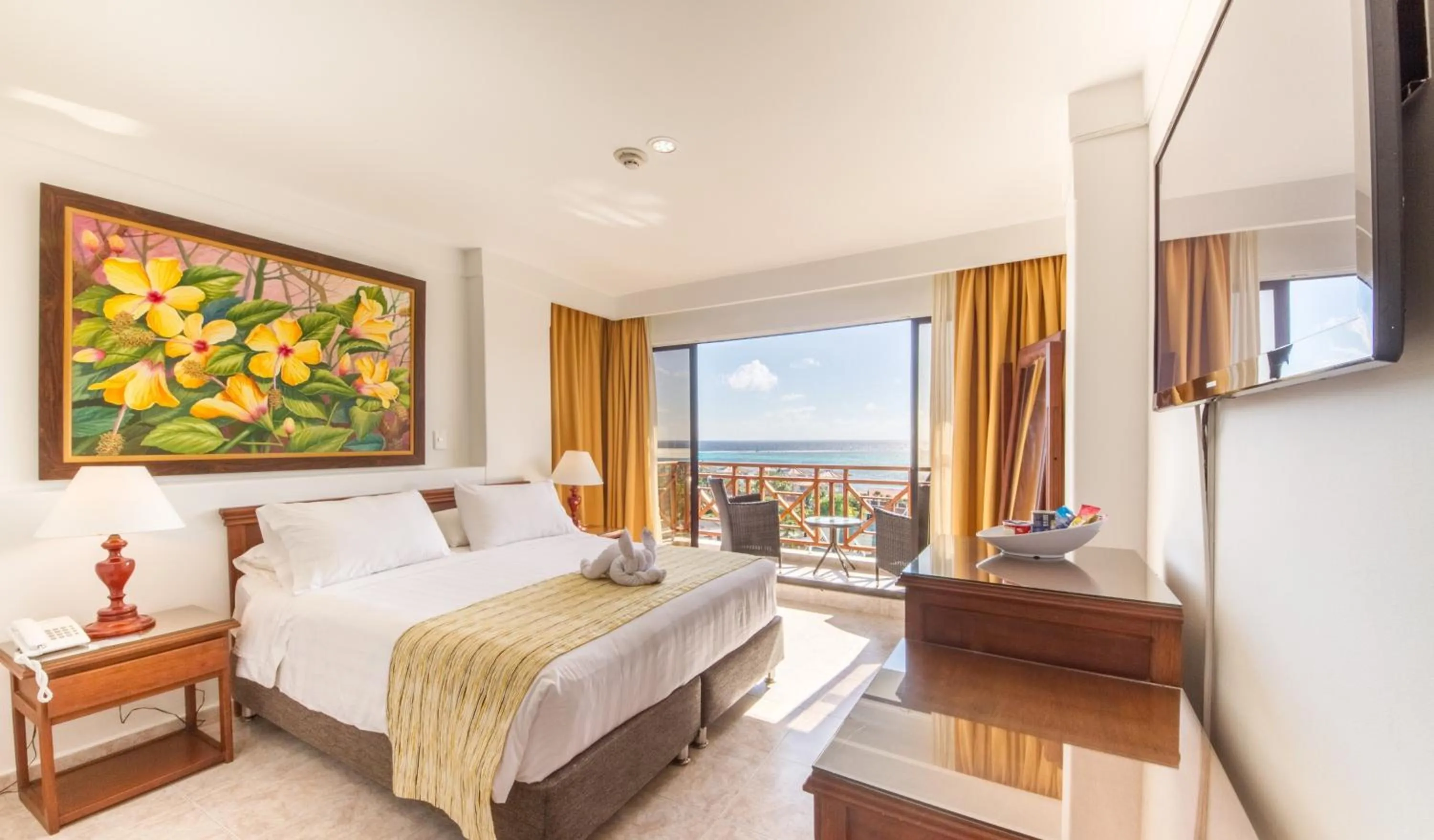 Bed in Hotel Arena Blanca by Dorado